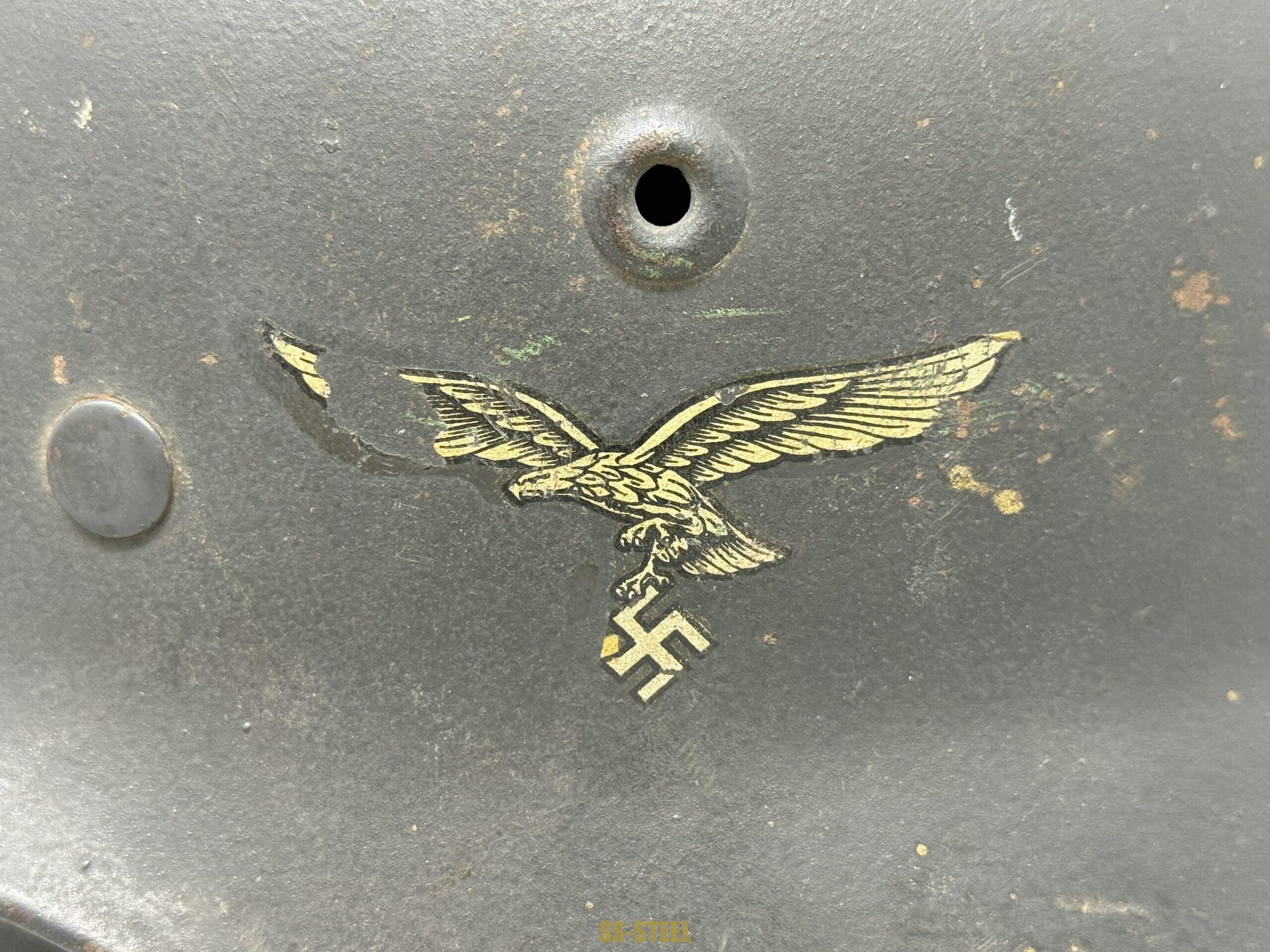 Luftwaffe M40 Single Decal Helmet -Quist 66 - Image 11