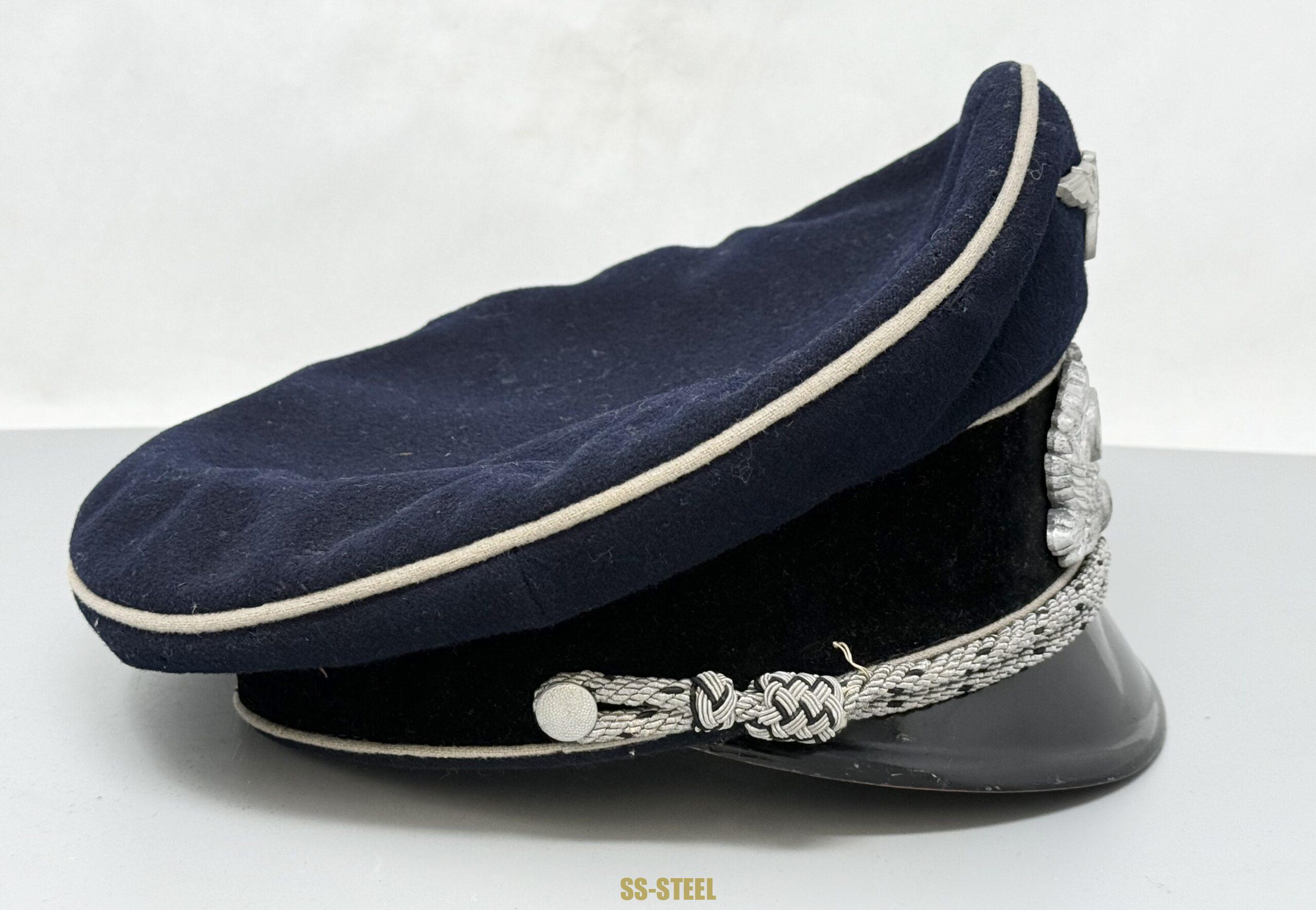 Bahnschutzpolizei Railway Protection Police Officer Visor - Image 6