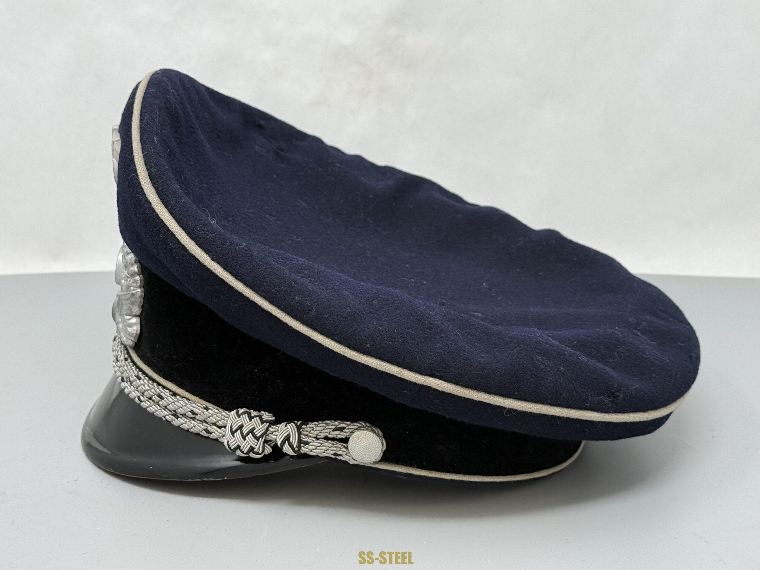 Bahnschutzpolizei Railway Protection Police Officer Visor - Image 8