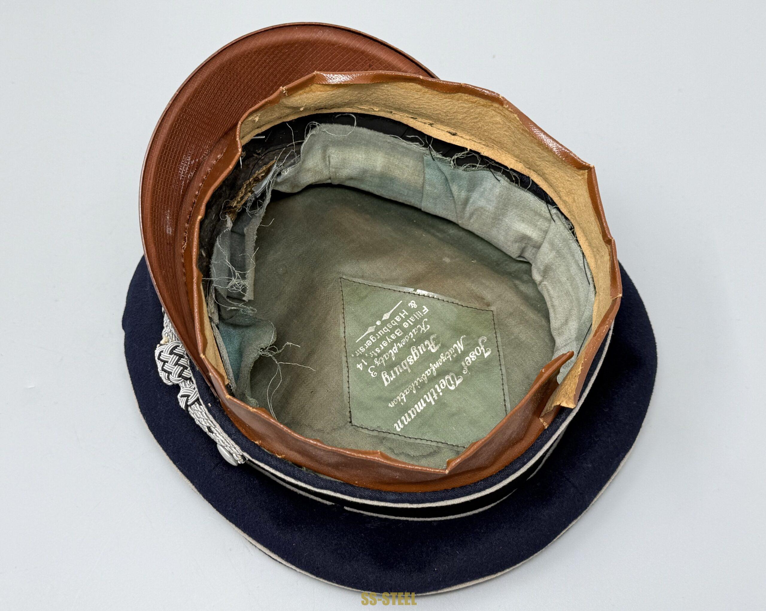 Bahnschutzpolizei Railway Protection Police Officer Visor - Image 15