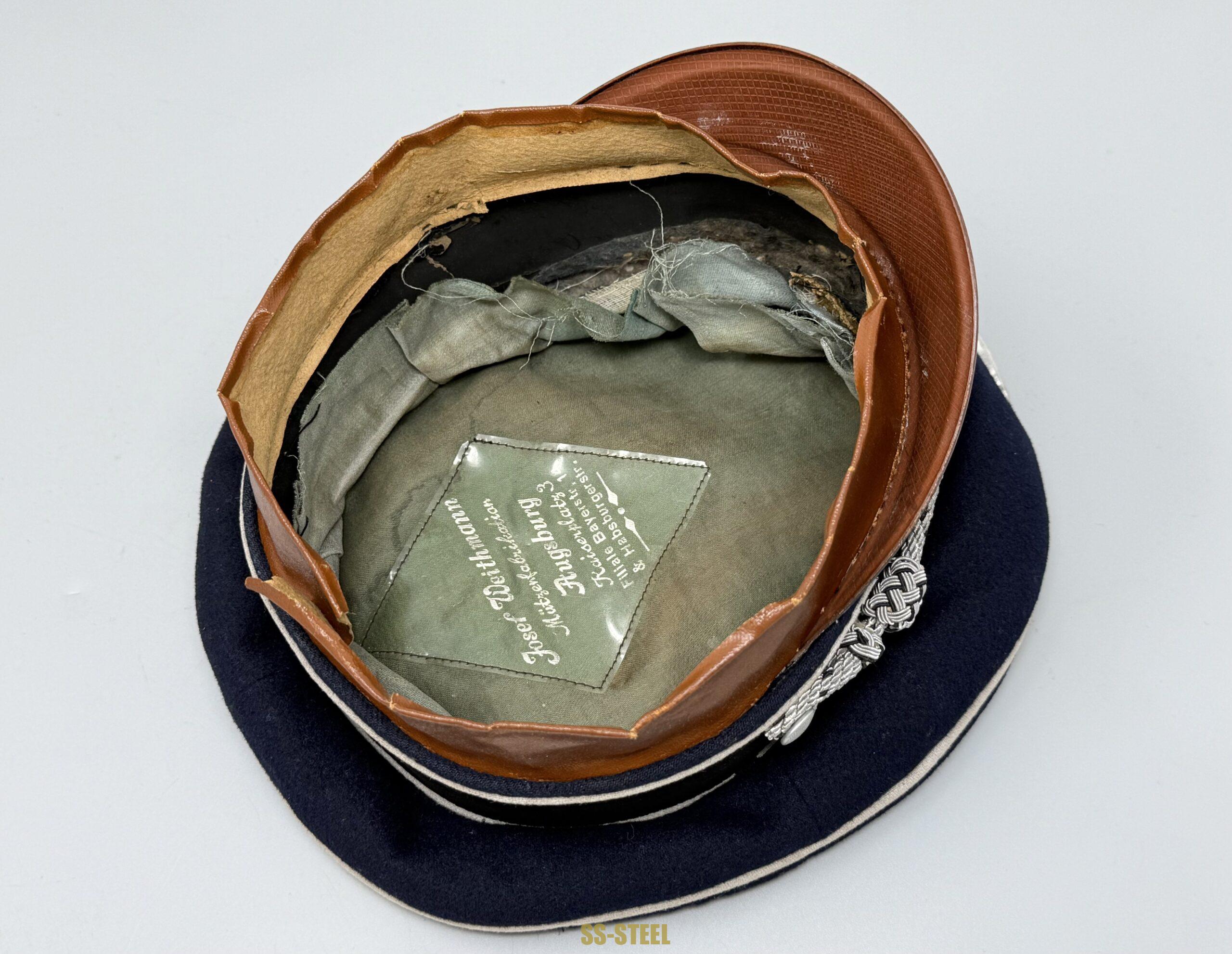 Bahnschutzpolizei Railway Protection Police Officer Visor - Image 16