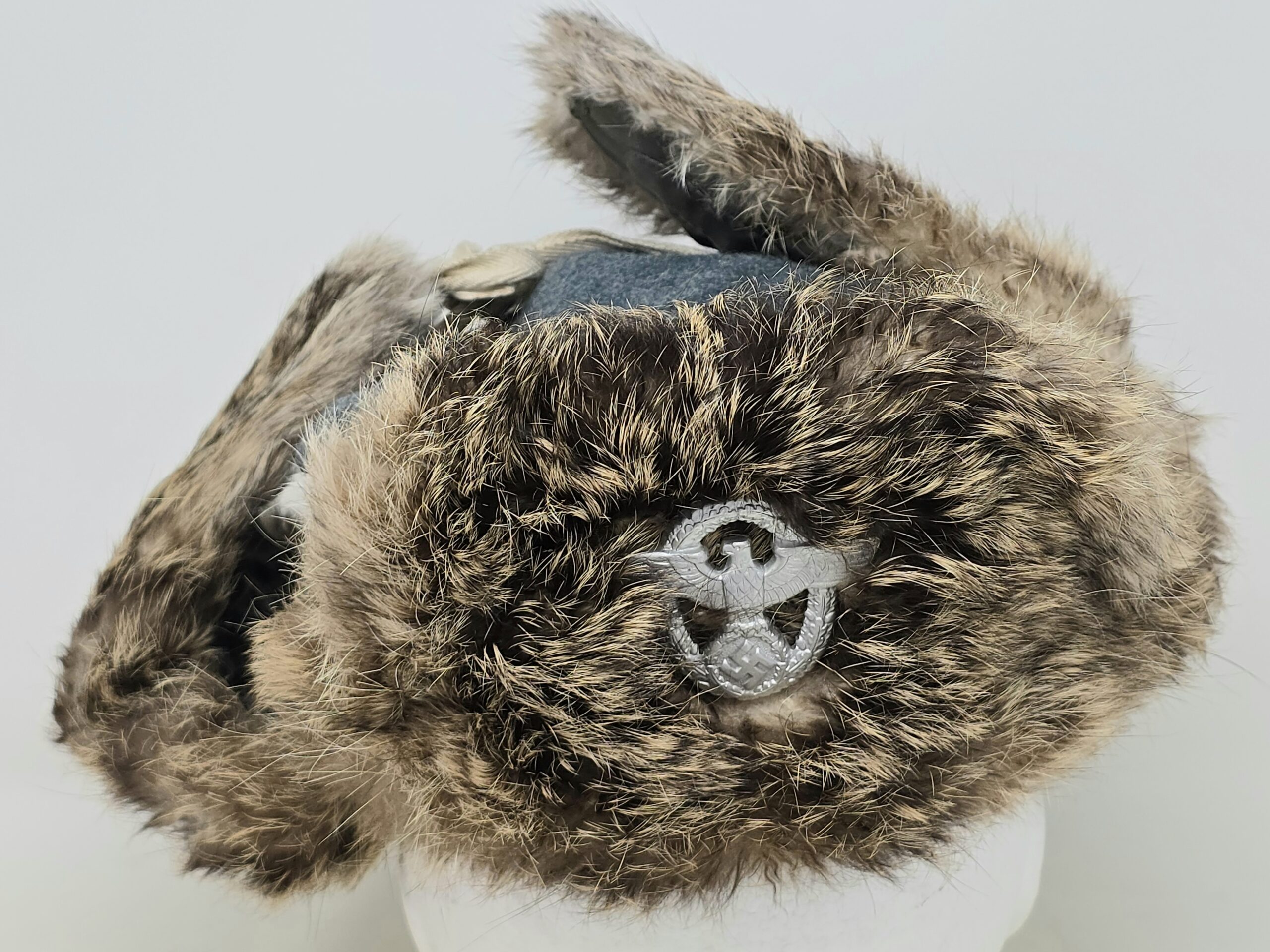Minty Polizei Winter Fur Cap