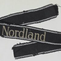 Waffen-SS Division "Nordland" Cufftitle Cut Off, Bringback of US Gen Logan