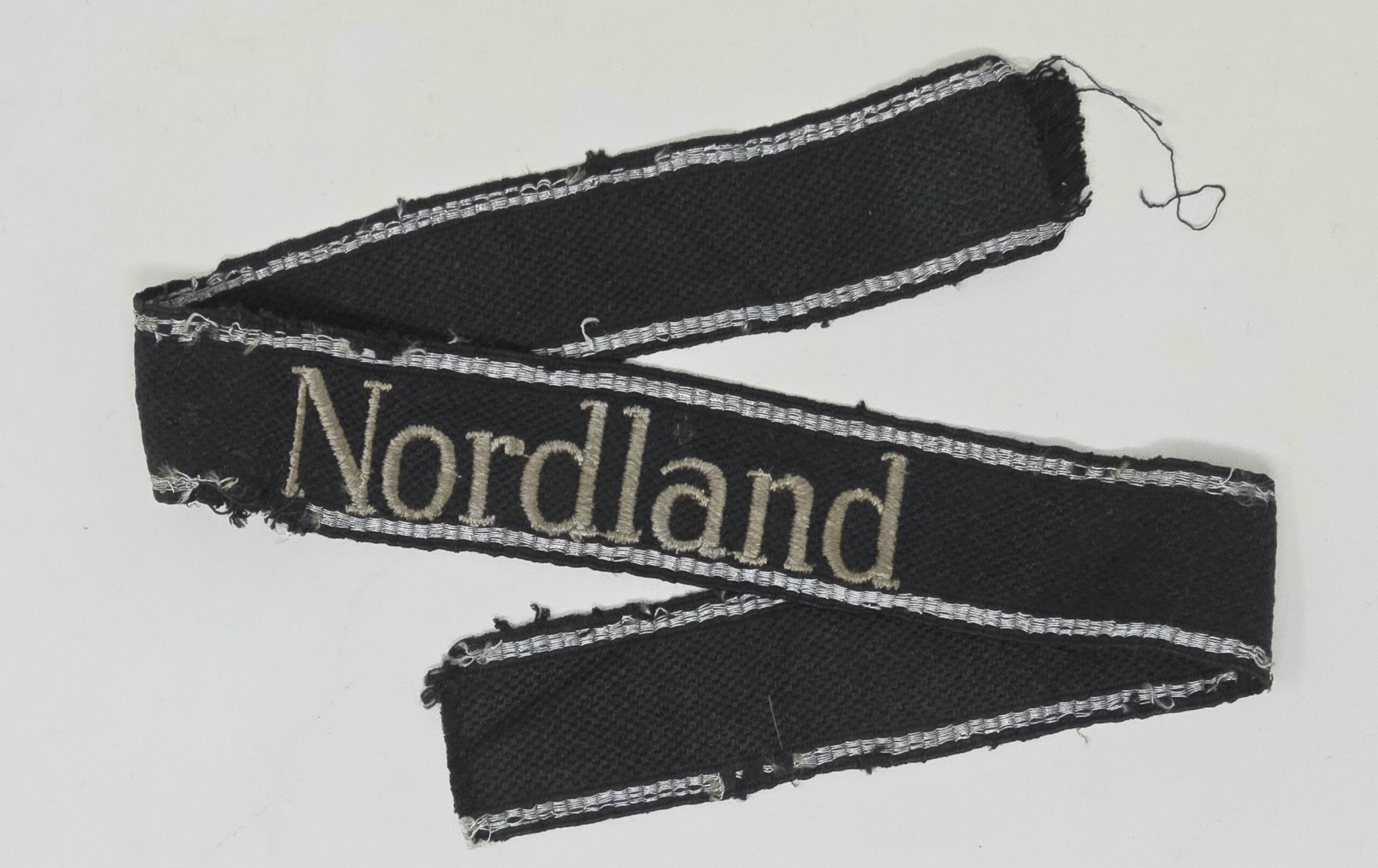 Waffen-SS Division "Nordland" Cufftitle Cut Off, Bringback of US Gen Logan