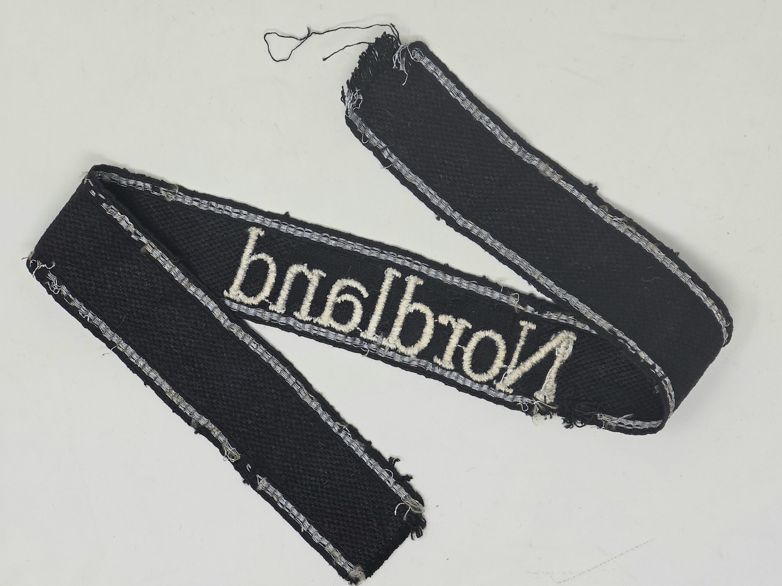 Waffen-SS Division "Nordland" Cufftitle Cut Off, Bringback of US Gen Logan - Image 3