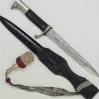 Heer / SS Service Dress Bayonet, Engraved