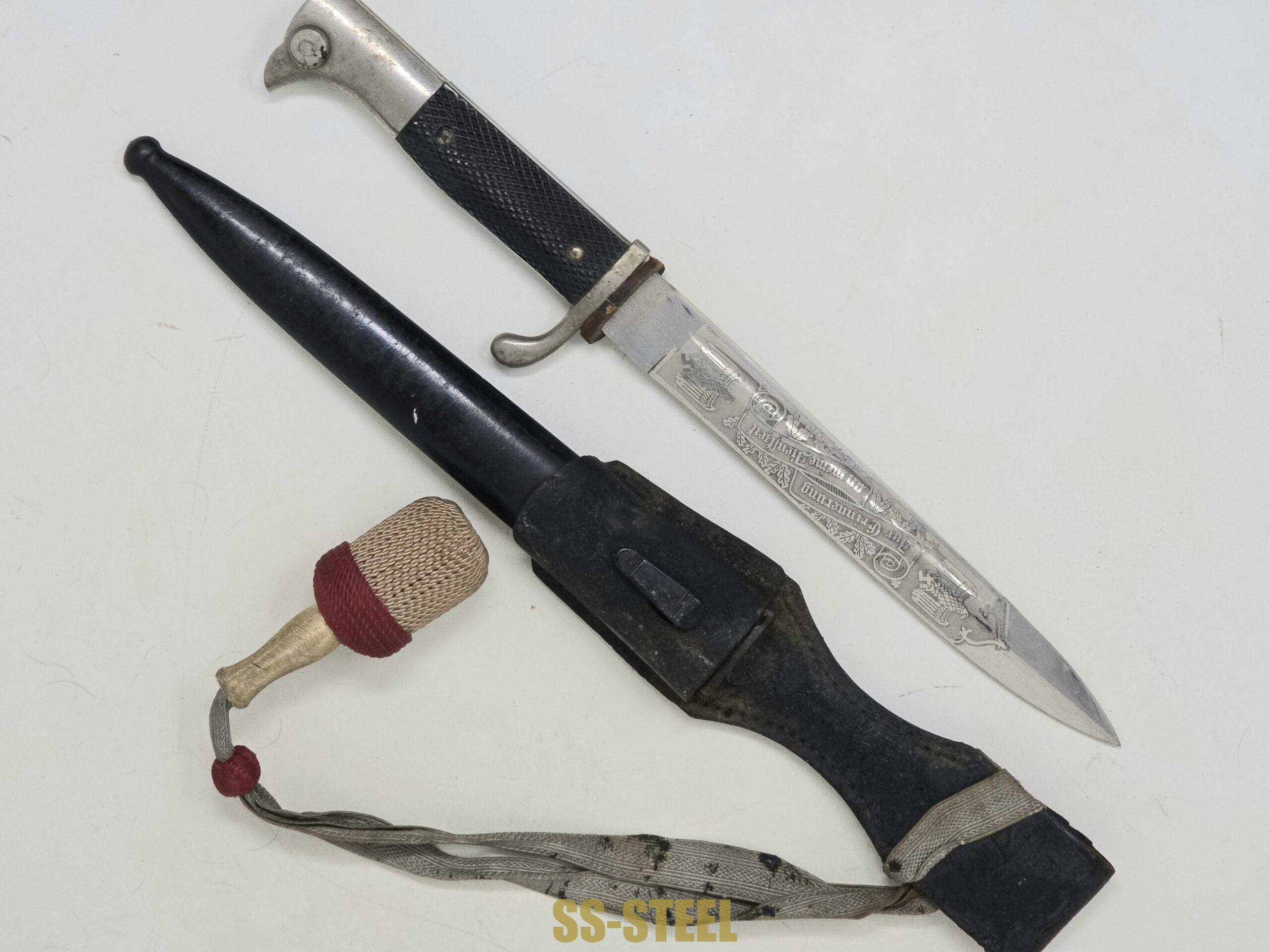 Heer / SS Service Dress Bayonet, Engraved