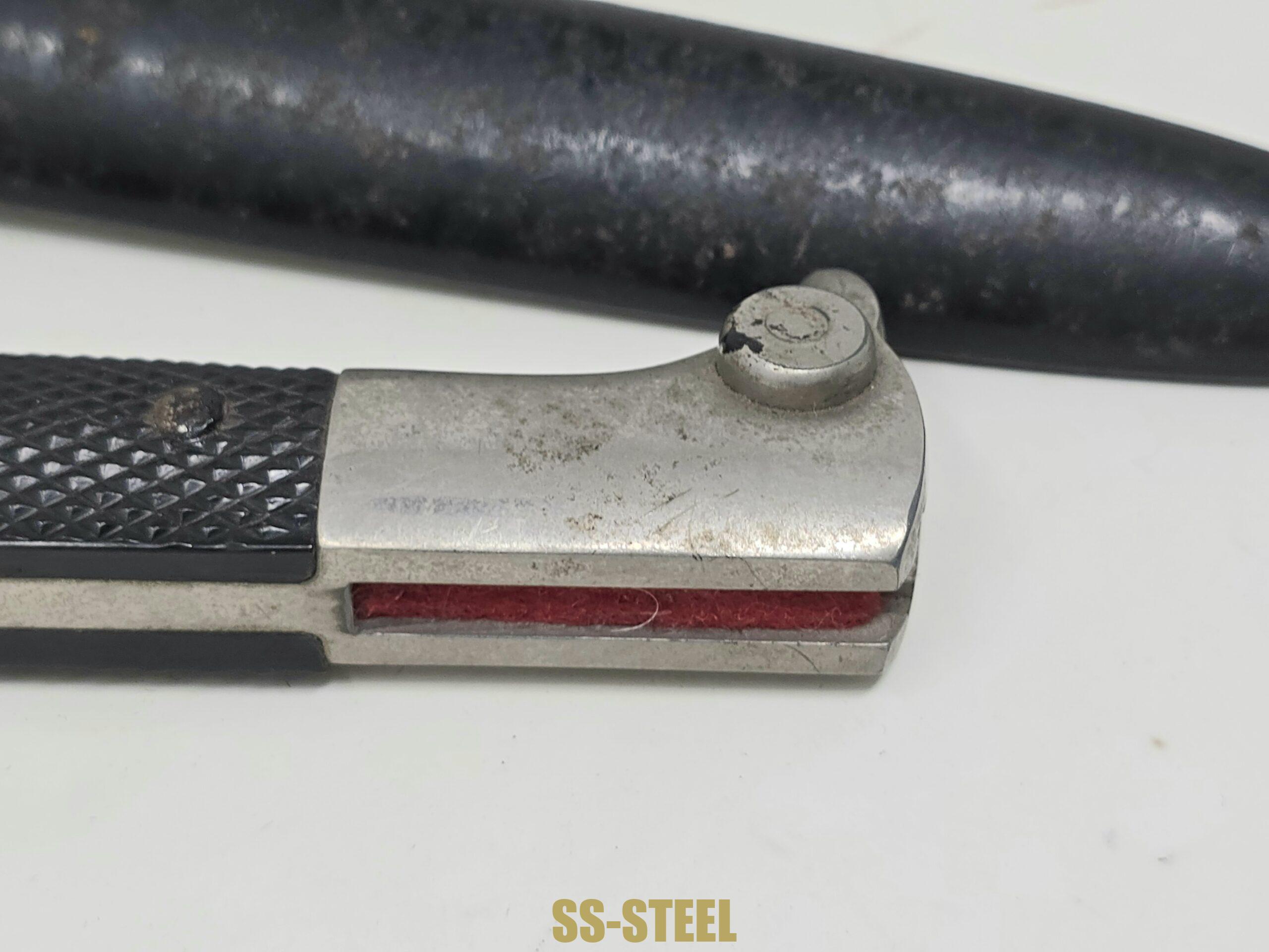 Heer / SS Service Dress Bayonet, Engraved - Image 3