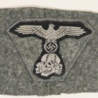 Interesting Waffen-SS Cap Insignia Cut-Off