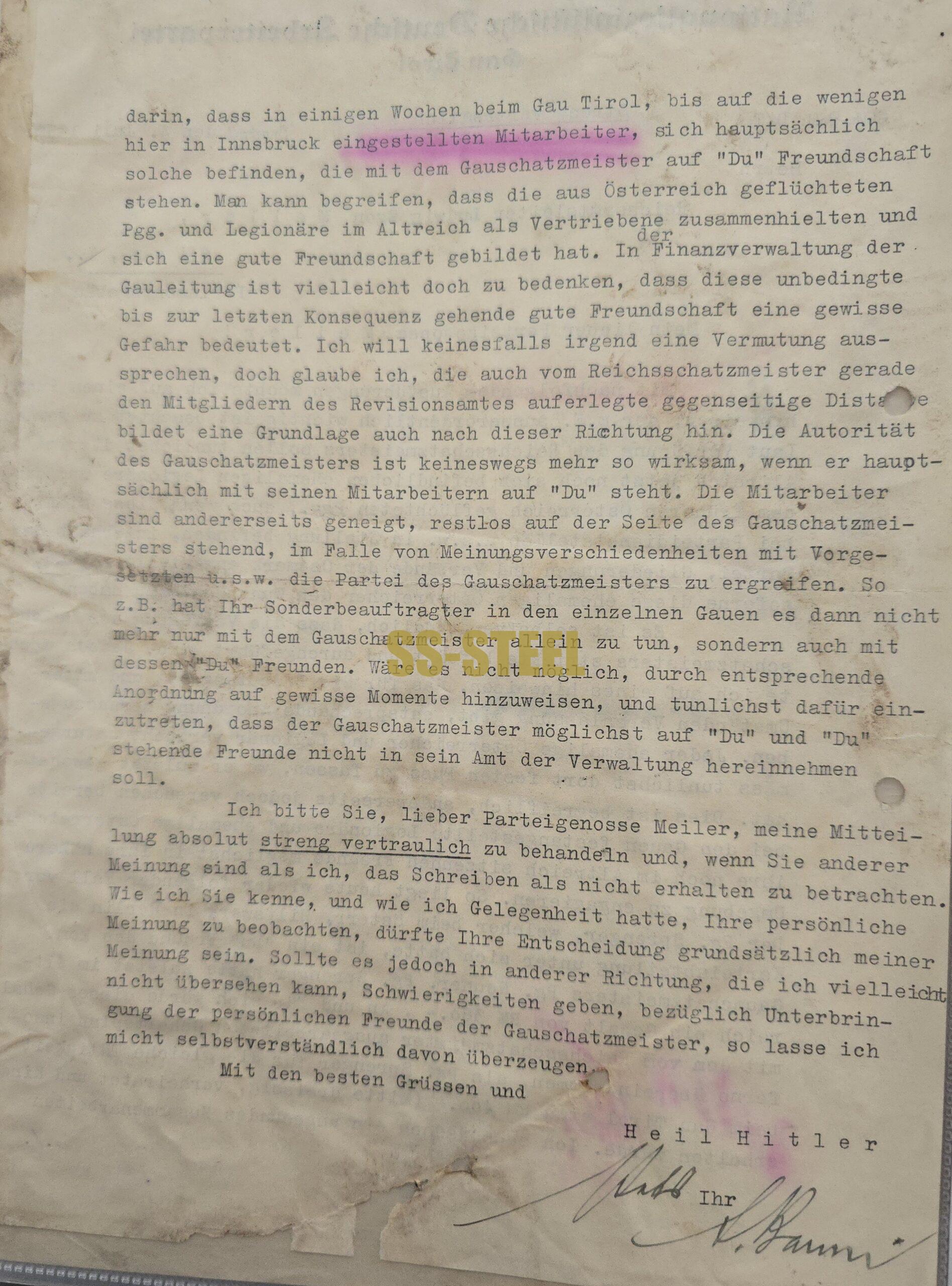 100-Plus Rare and Historic Documents Pertaining to the 1938 Anschluss of Austria - Image 9