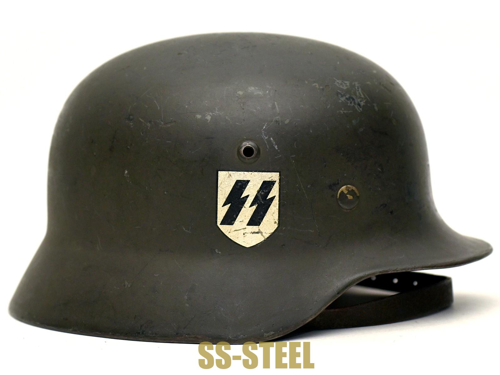 Irmfried Eberl's M35 SS Helmet