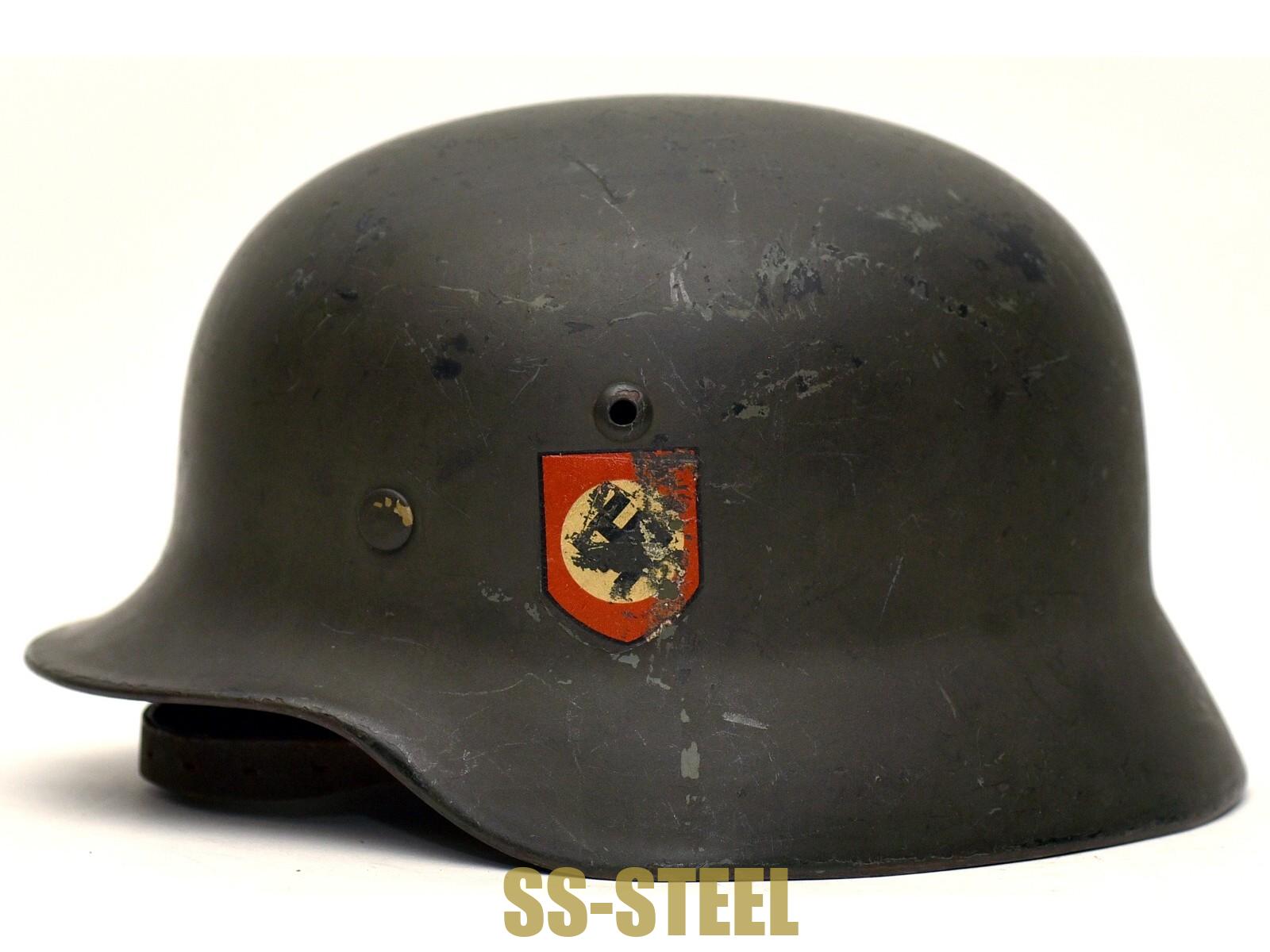 Irmfried Eberl's M35 SS Helmet - Image 11