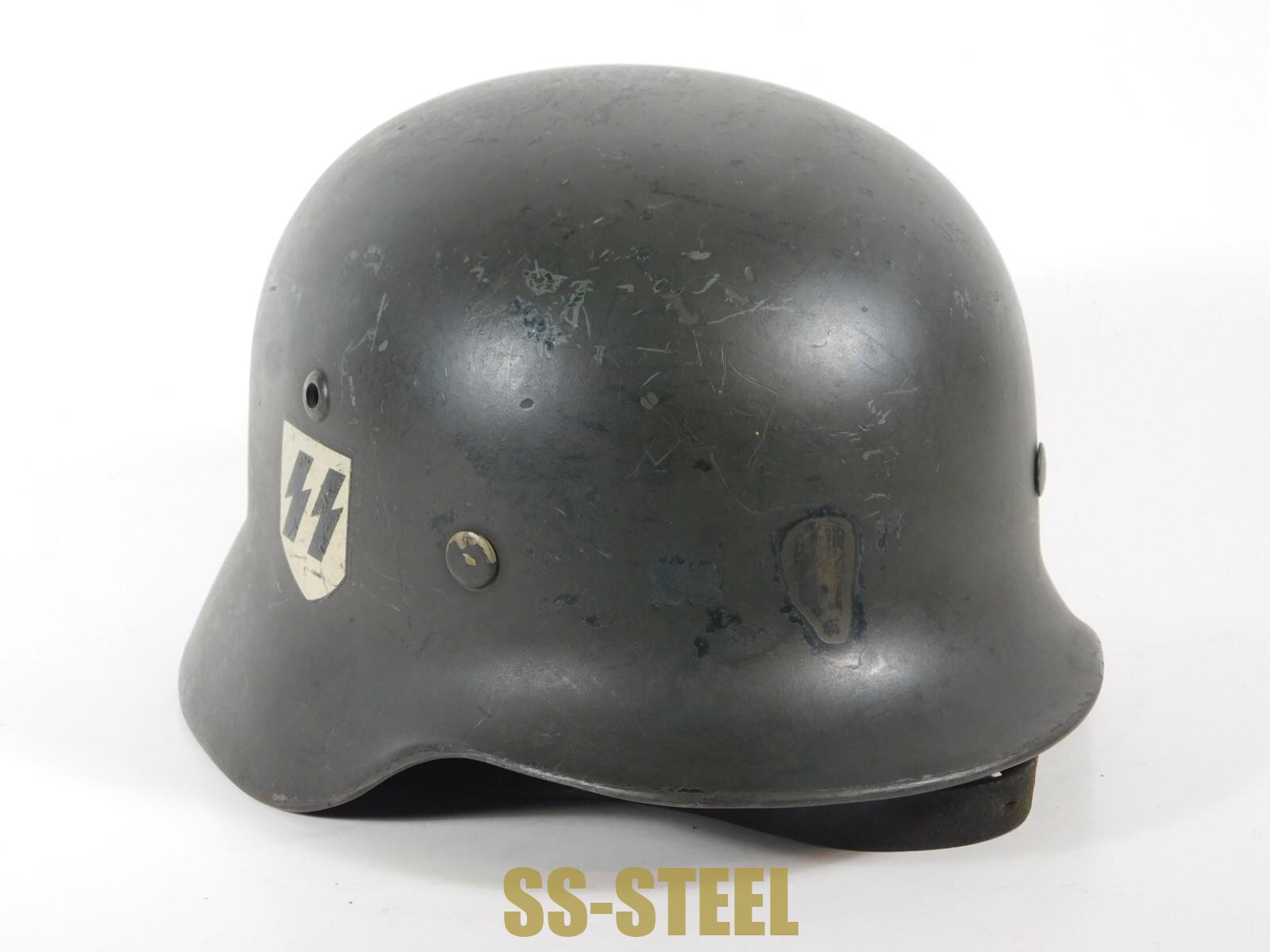 Irmfried Eberl's M35 SS Helmet - Image 9