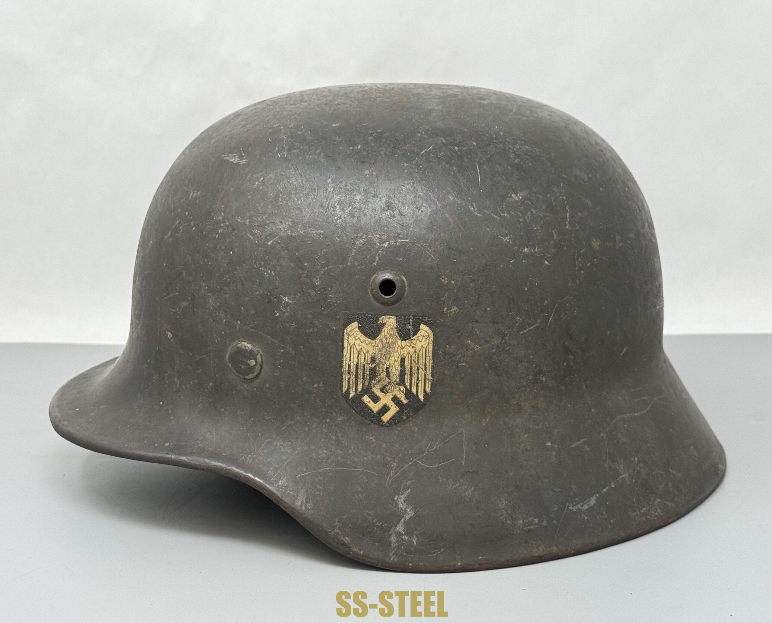 Heer M35 Single Decal Ex DD Helmet