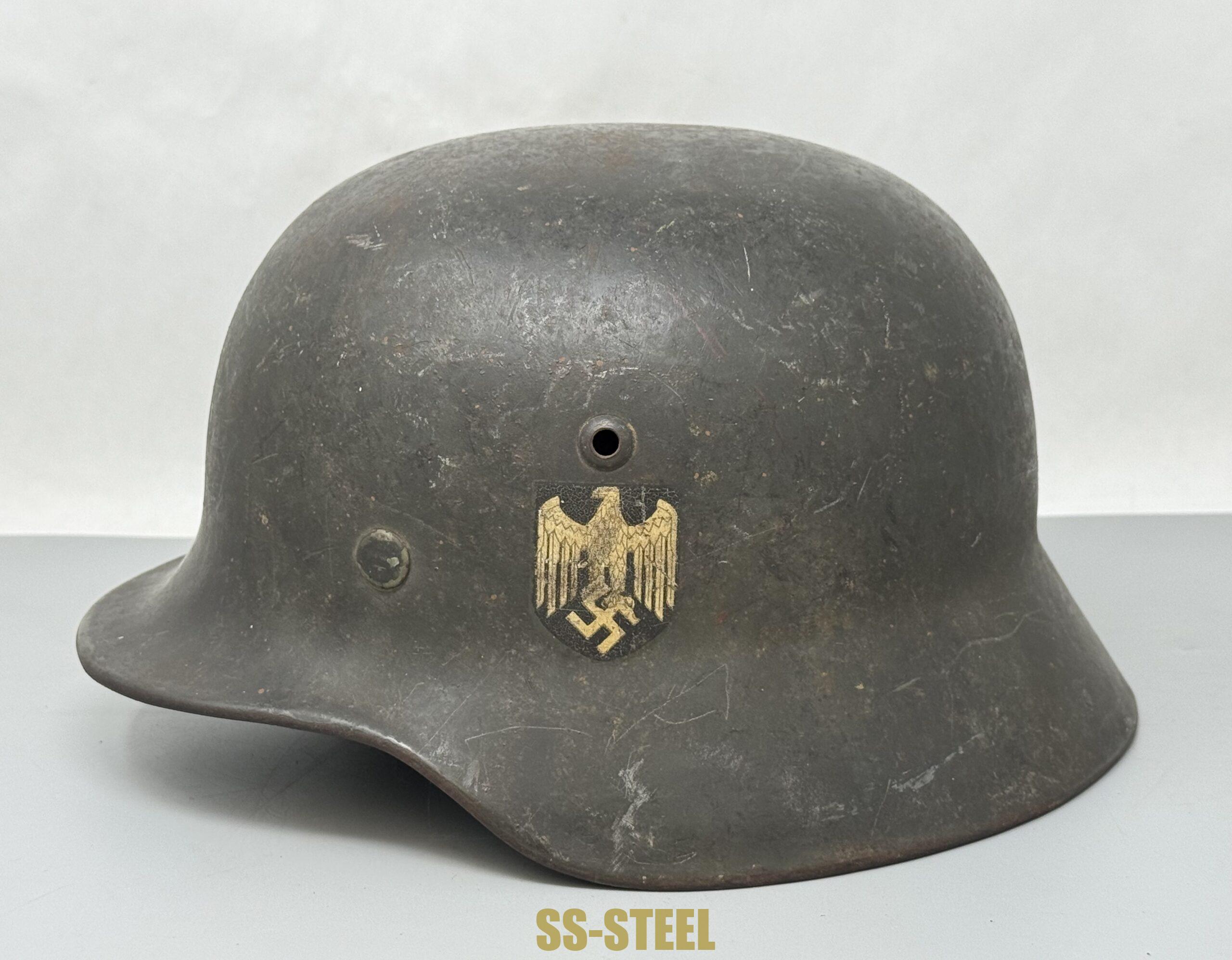 Heer M35 Single Decal Ex DD Helmet - Image 2