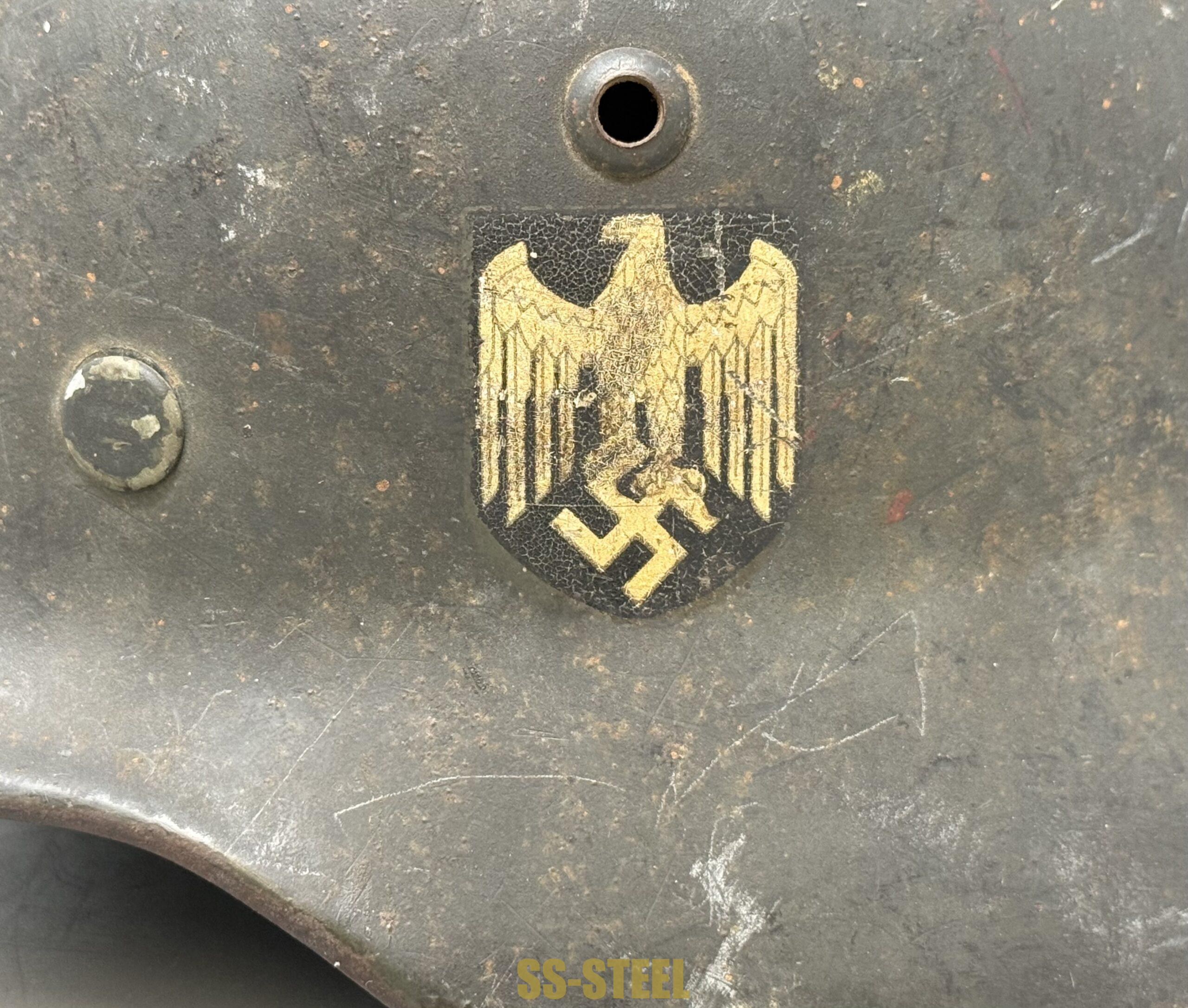 Heer M35 Single Decal Ex DD Helmet - Image 16