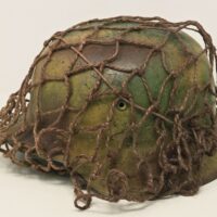 Stunning Heer Normandy Camo Netted Helmet