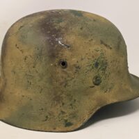 Sand Textured Camouflage M42 Heer Helmet