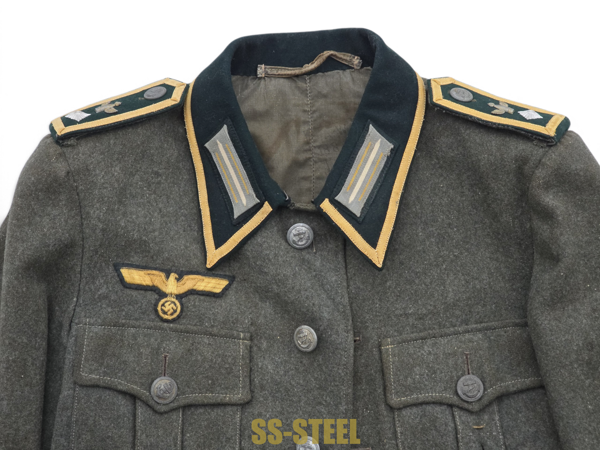 Very Fine KM Coastal Artillery NCO's Uniform - Image 2