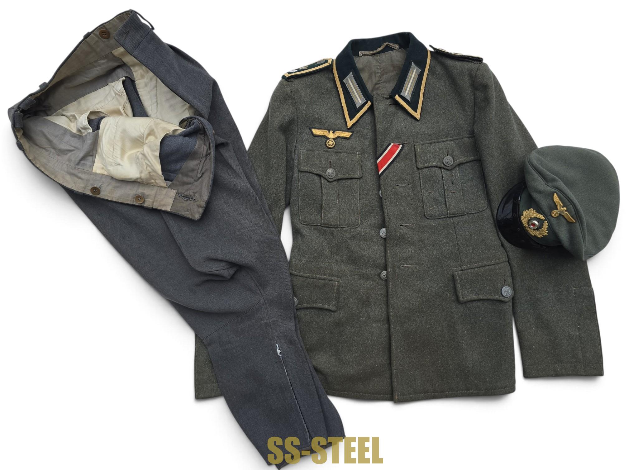 Very Fine KM Coastal Artillery NCO's Uniform - Image 4