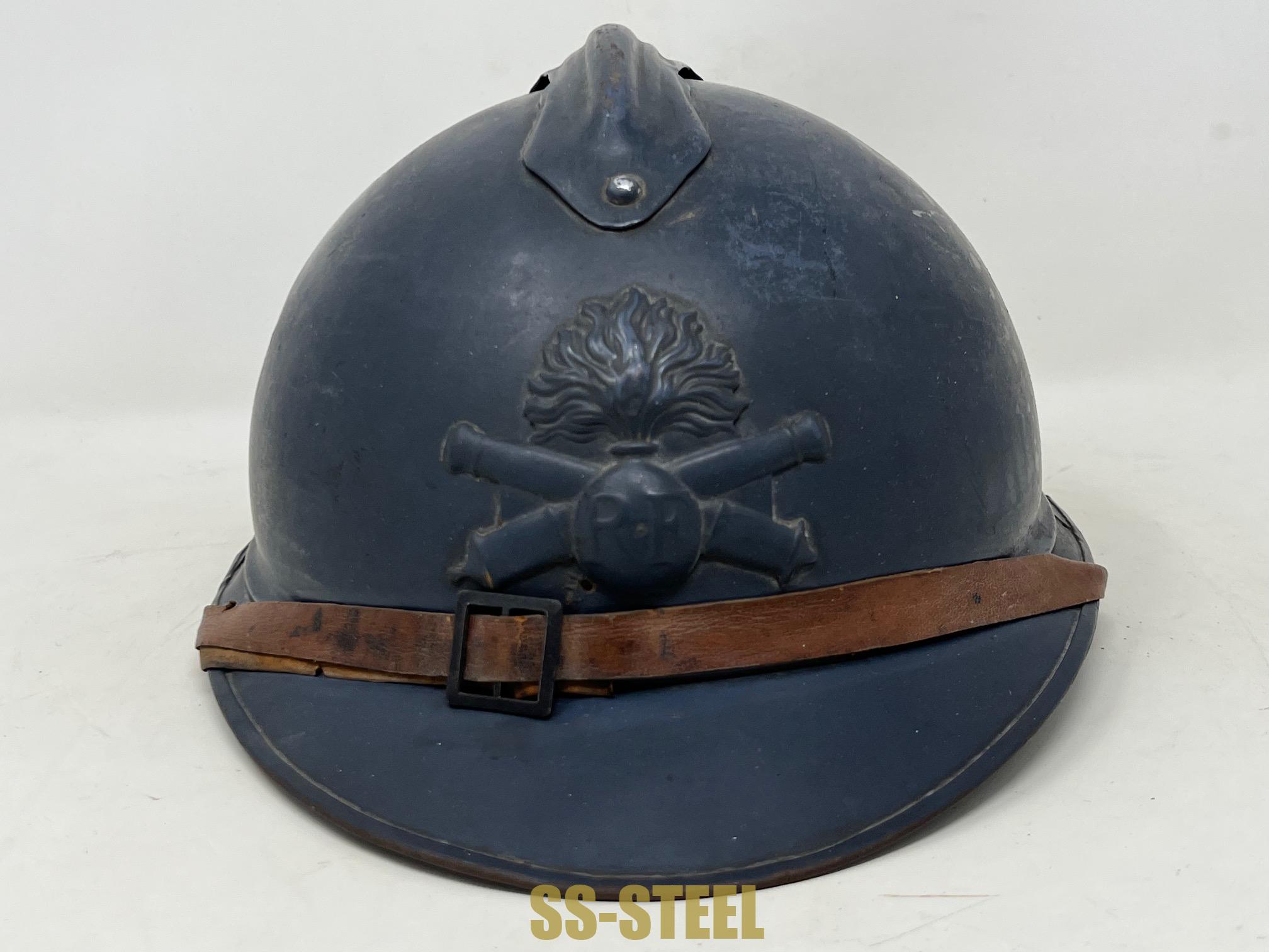 French Adrian Helmet for Artillery