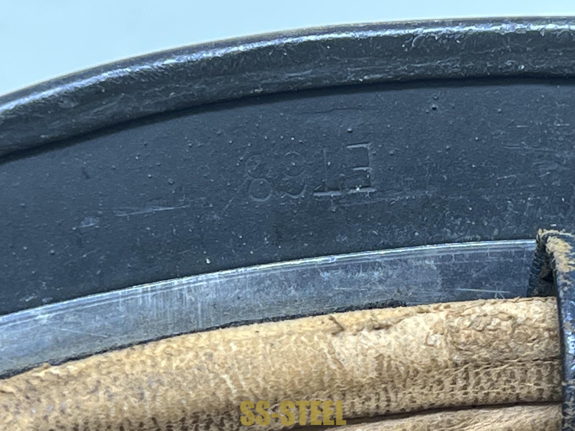 Incredible Condition, Early Spanner Single Decal FJ Helmet - Image 7