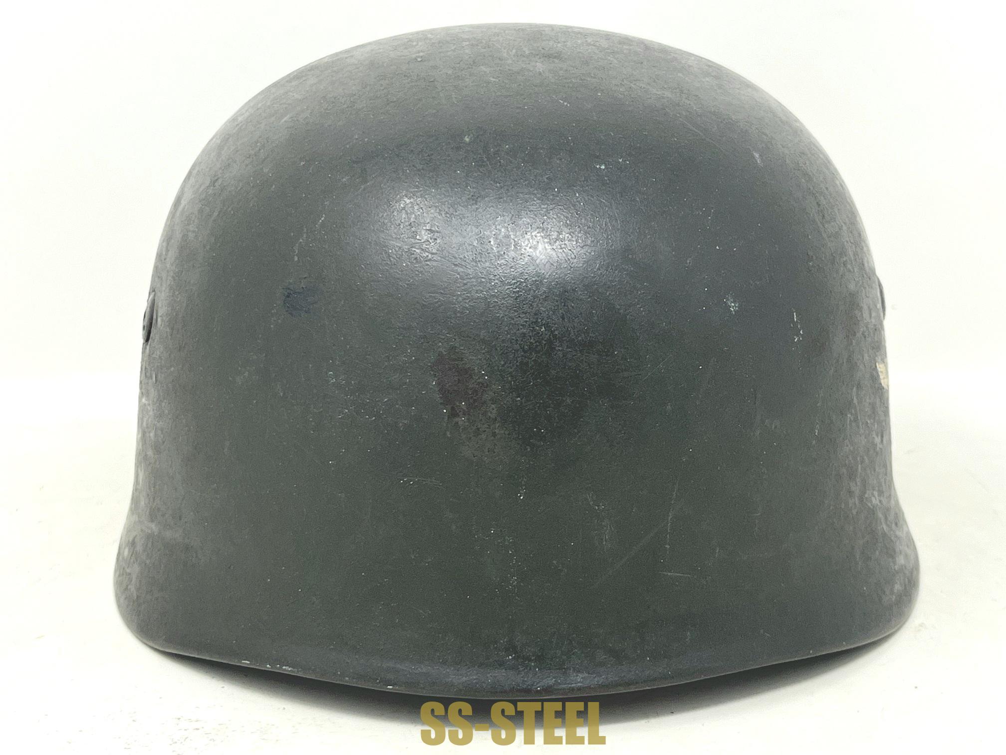 Incredible Condition, Early Spanner Single Decal FJ Helmet - Image 2