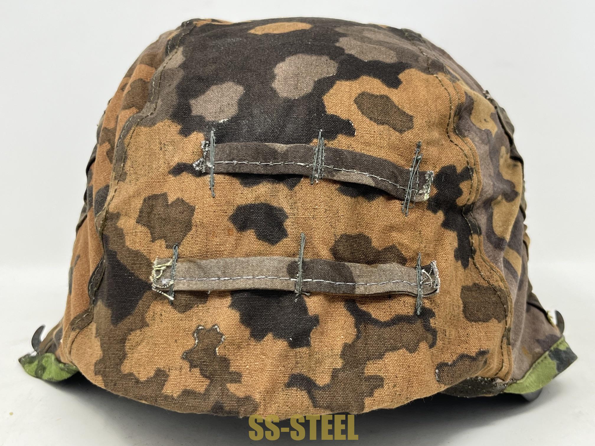 Mint Waffen-SS Helmet Cover, Oakleaf - Image 4