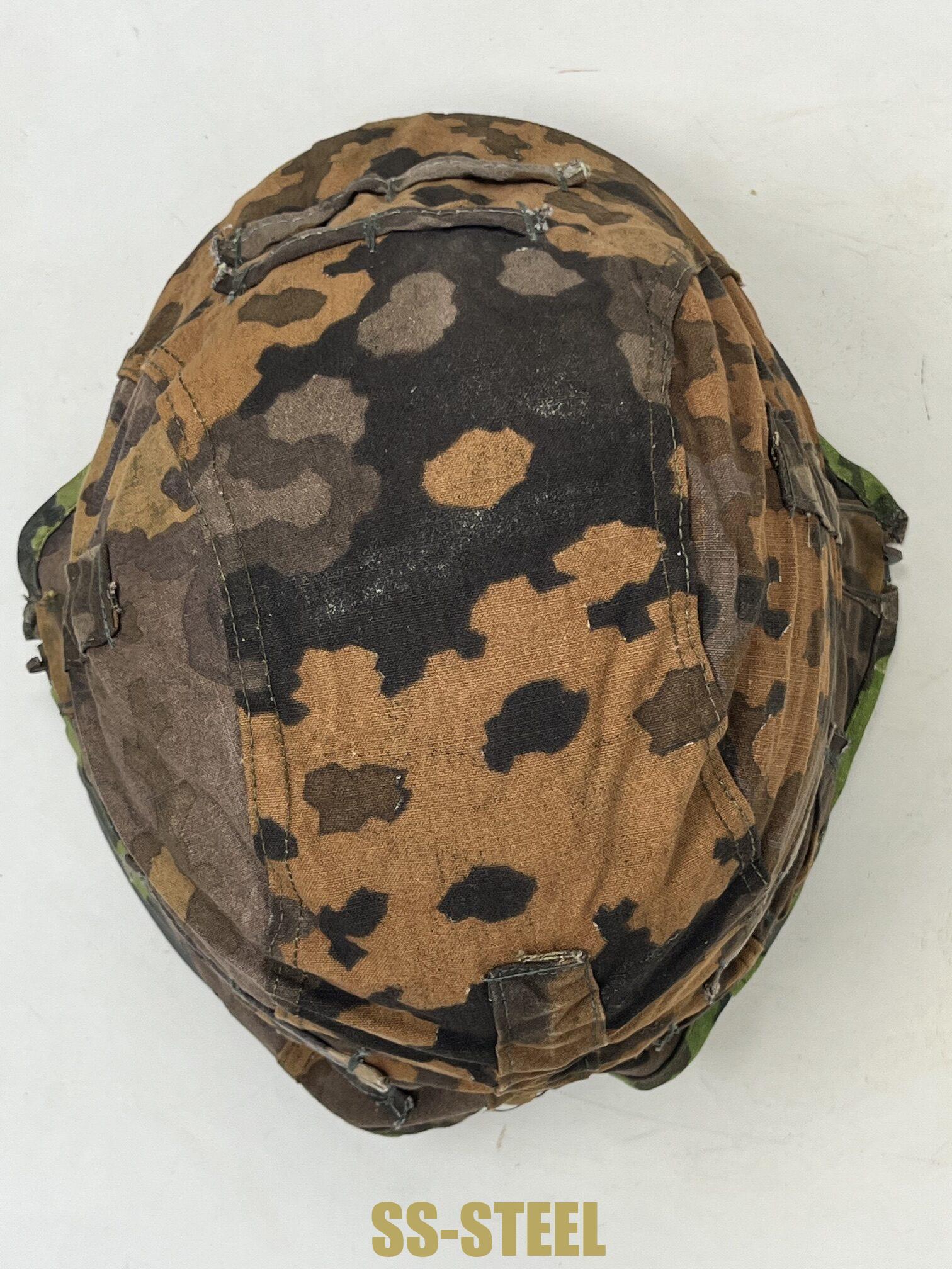 Mint Waffen-SS Helmet Cover, Oakleaf - Image 2