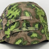 Mint Waffen-SS Helmet Cover, Oakleaf