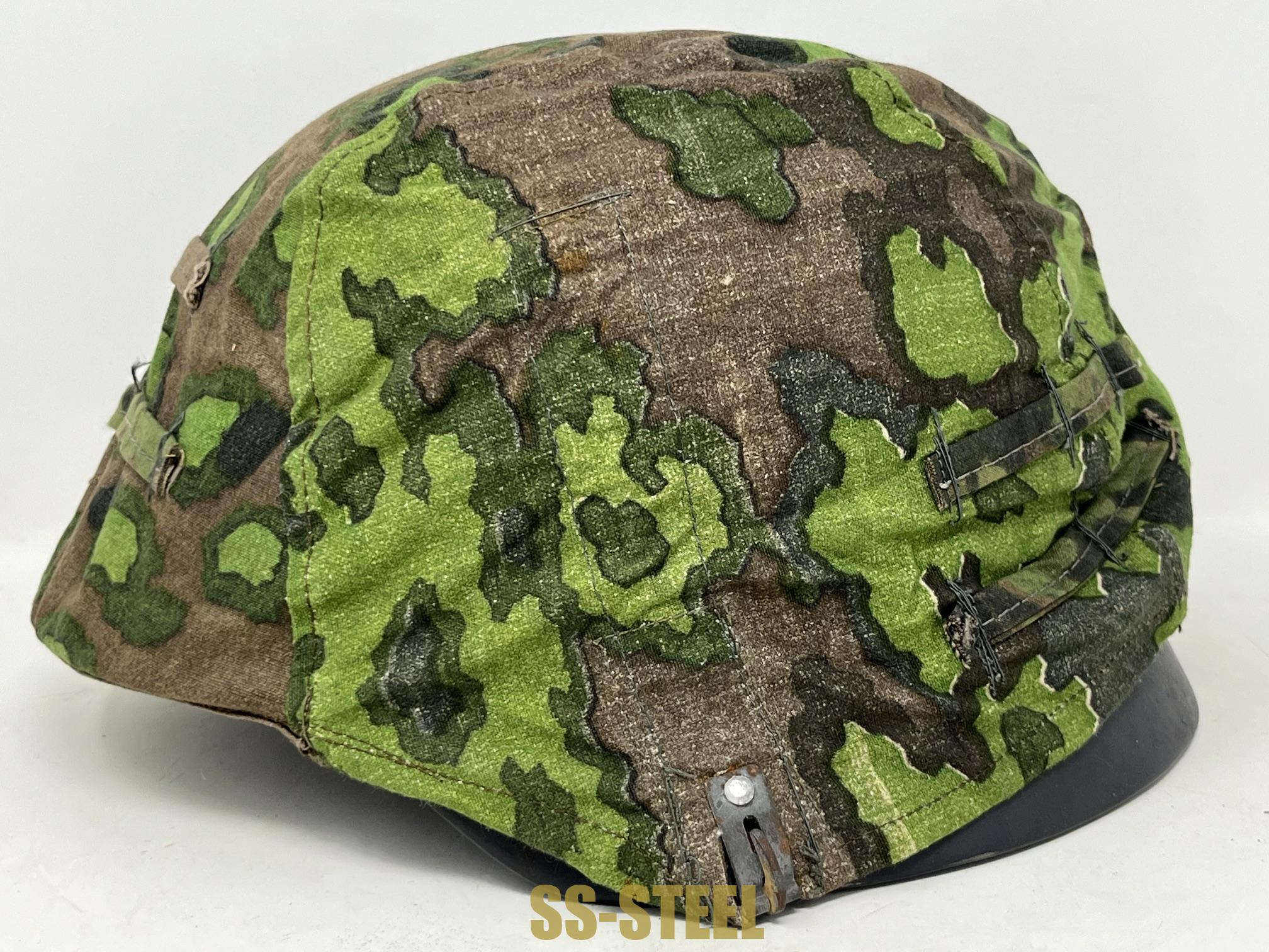 Mint Waffen-SS Helmet Cover, Oakleaf - Image 8