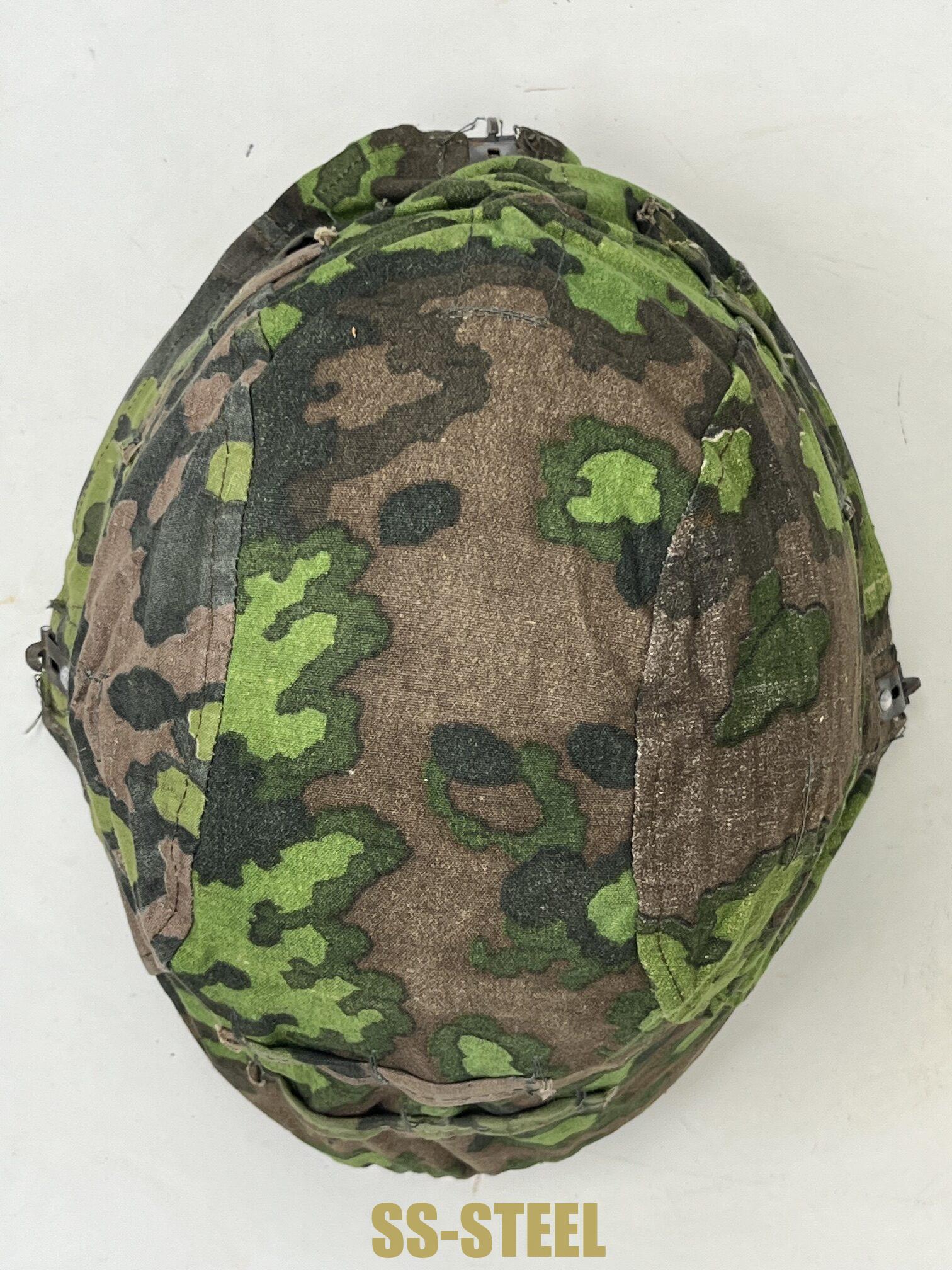 Mint Waffen-SS Helmet Cover, Oakleaf - Image 7