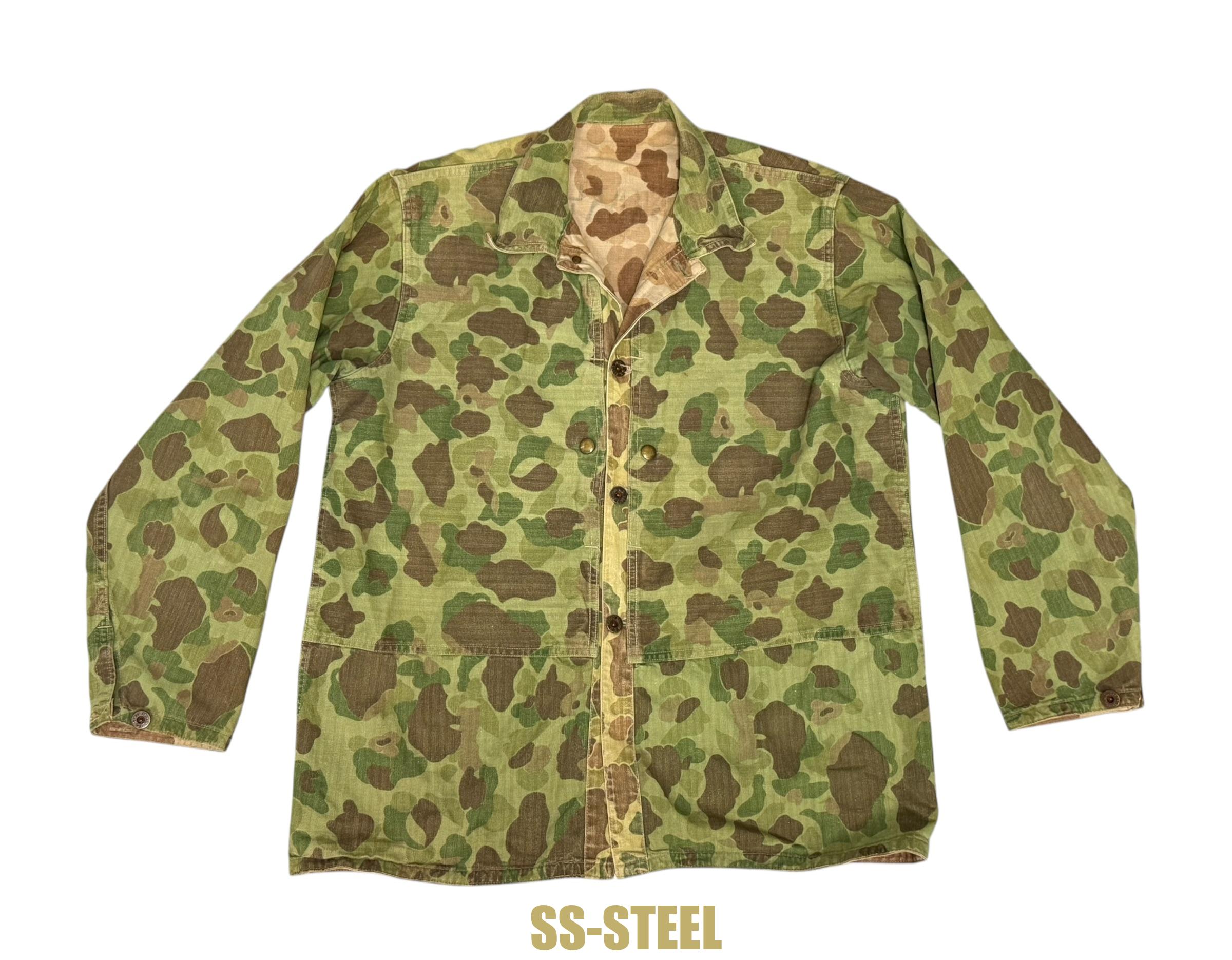 WWII Marine Frogskin Camo P44 Set-Uniform Jacket Trousers - Image 2