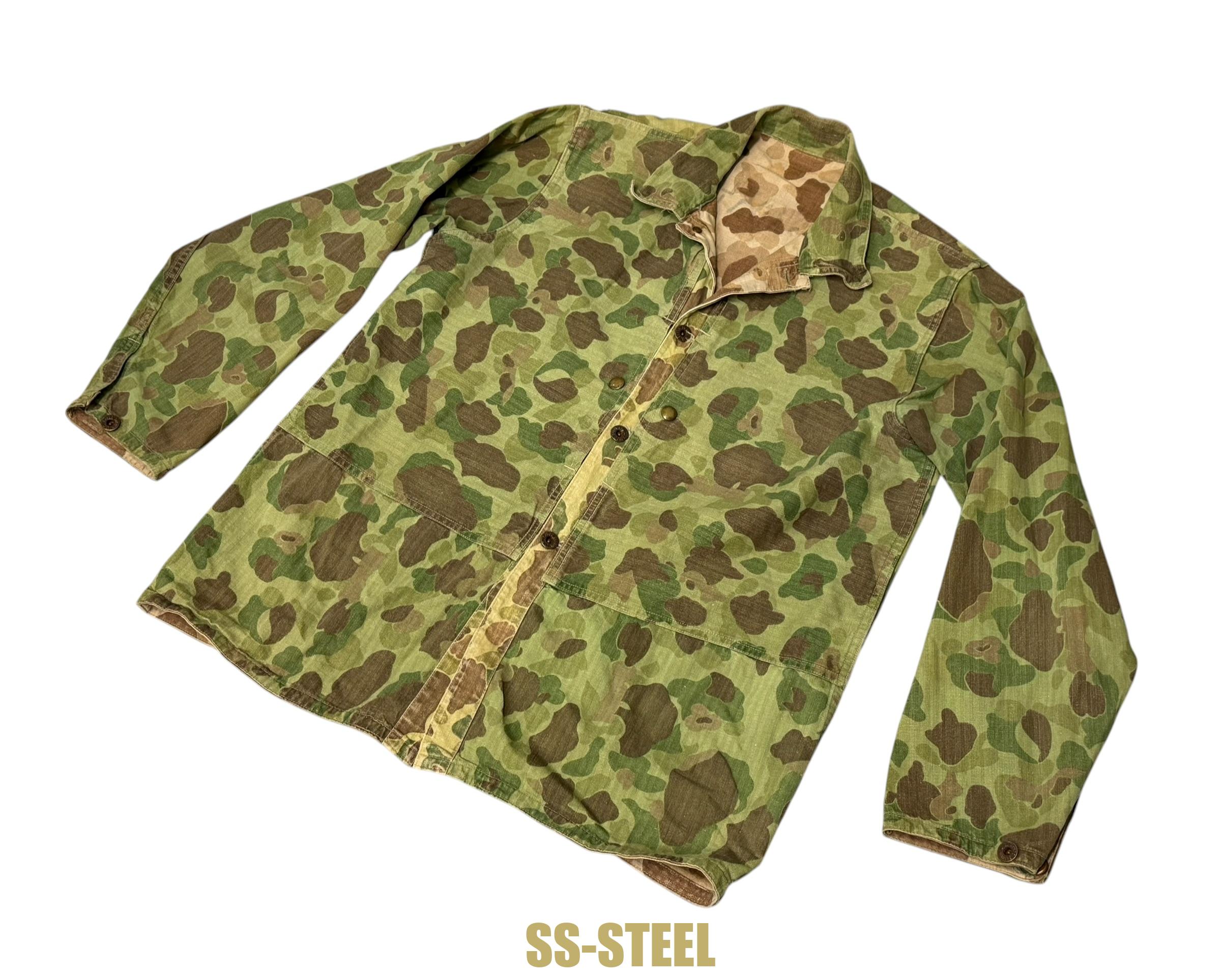 WWII Marine Frogskin Camo P44 Set-Uniform Jacket Trousers - Image 4