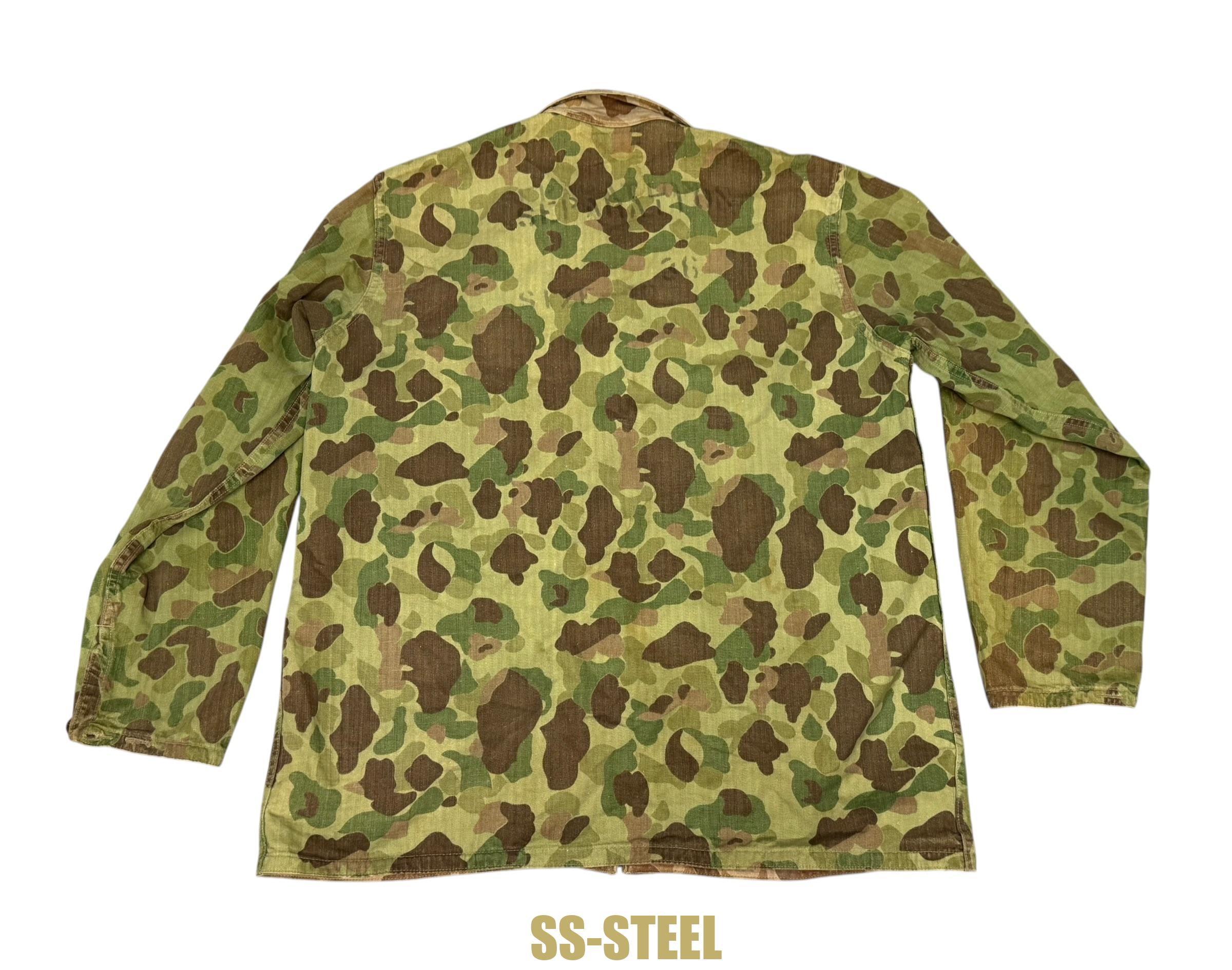 WWII Marine Frogskin Camo P44 Set-Uniform Jacket Trousers - Image 9