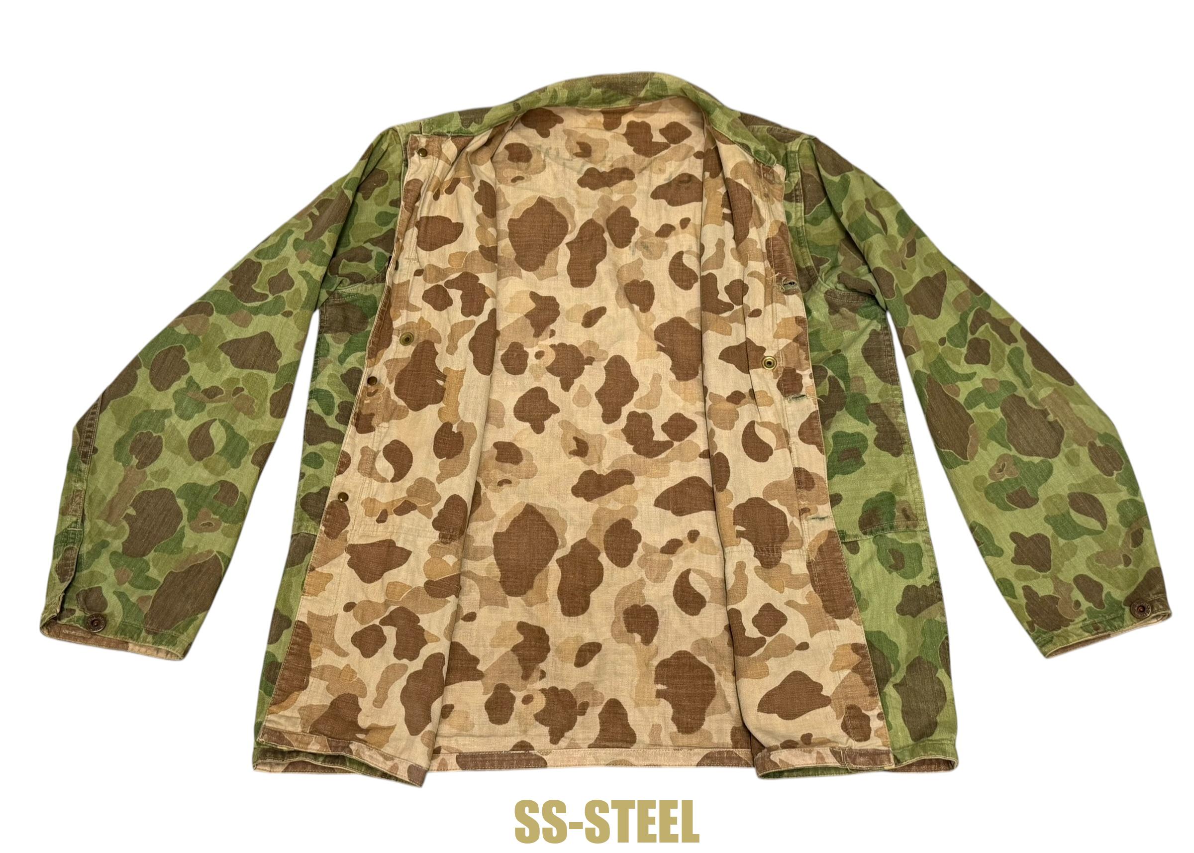 WWII Marine Frogskin Camo P44 Set-Uniform Jacket Trousers - Image 11