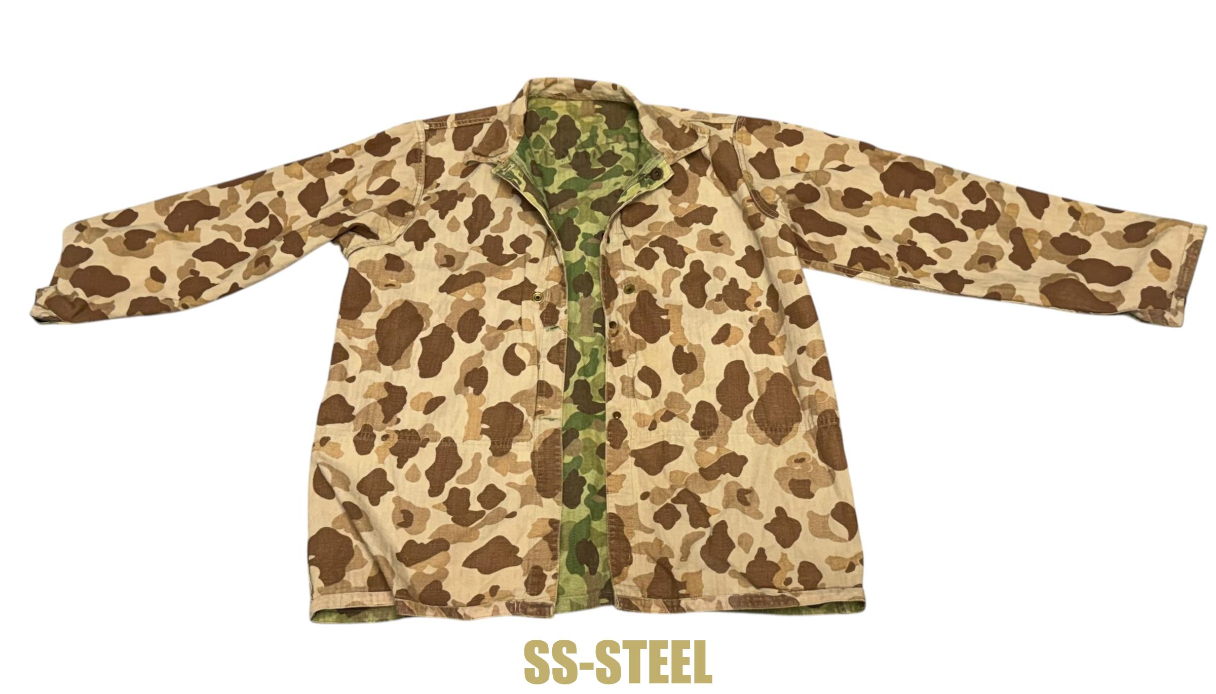WWII Marine Frogskin Camo P44 Set-Uniform Jacket Trousers - Image 12