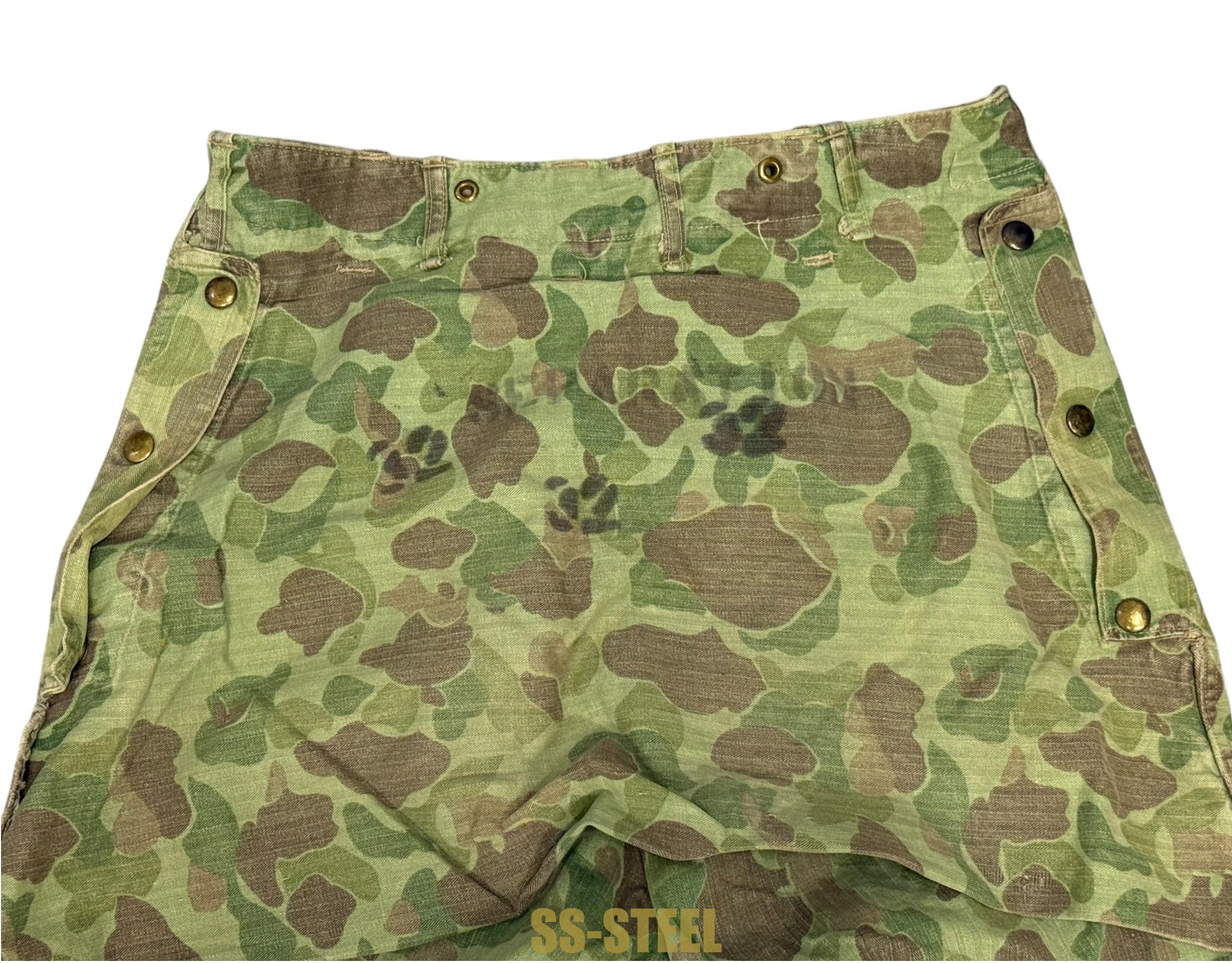 WWII Marine Frogskin Camo P44 Set-Uniform Jacket Trousers - Image 23
