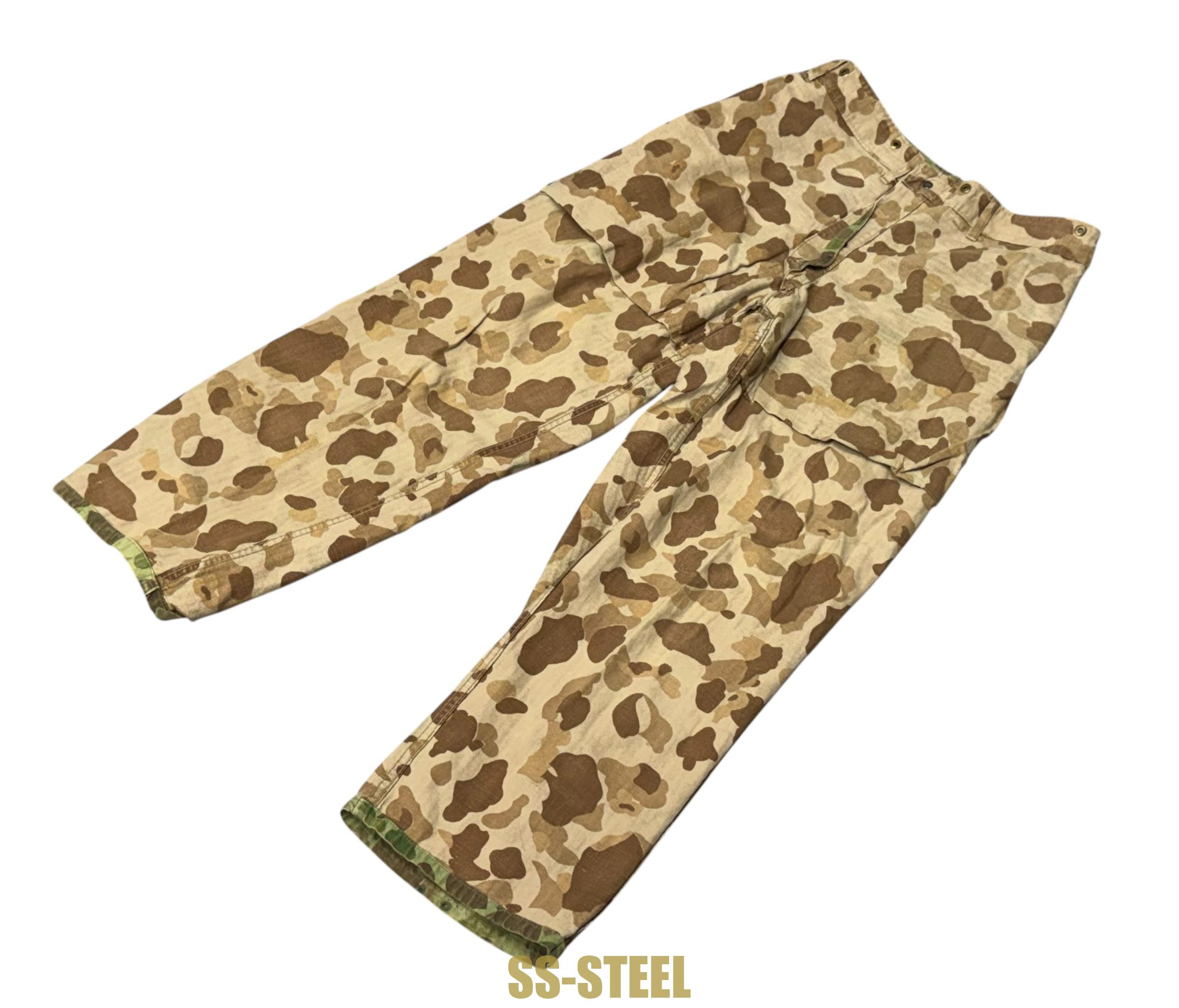 WWII Marine Frogskin Camo P44 Set-Uniform Jacket Trousers - Image 25