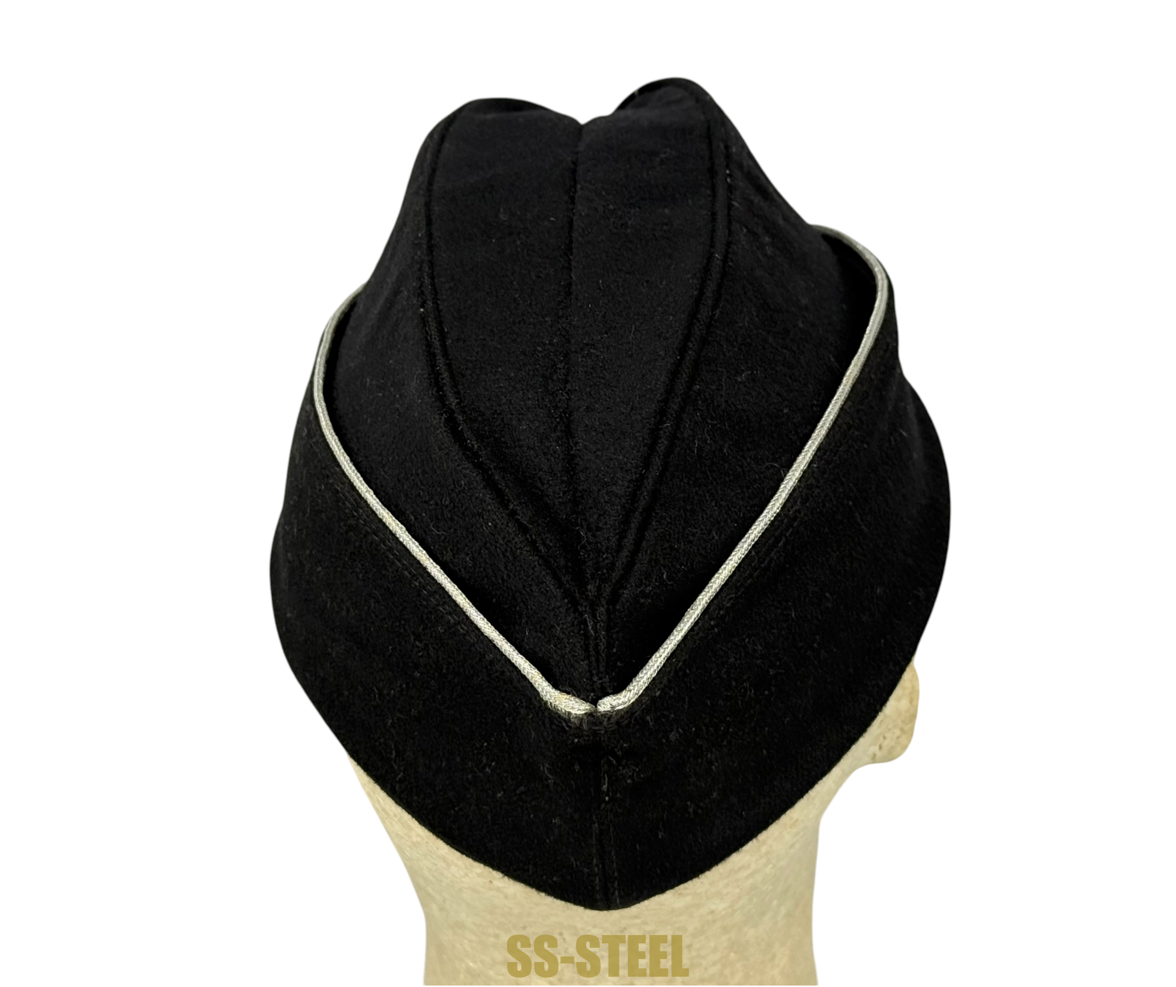 Stunning Waffen-SS Panzer Officer's Side Cap - Image 11
