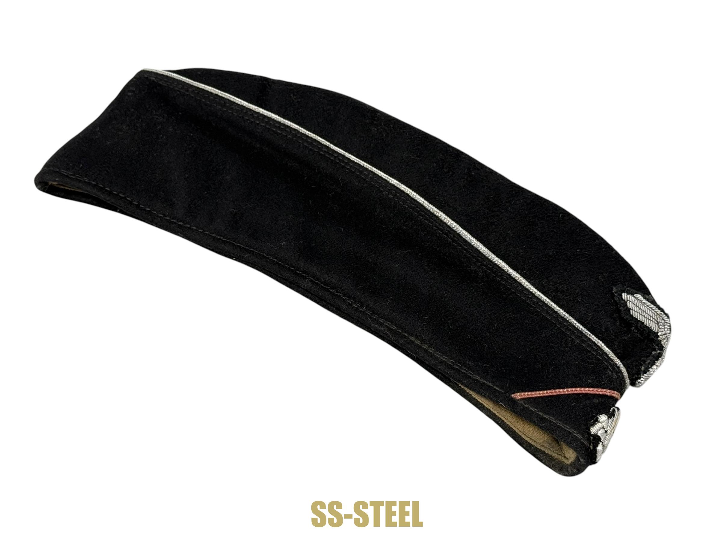 Stunning Waffen-SS Panzer Officer's Side Cap - Image 13