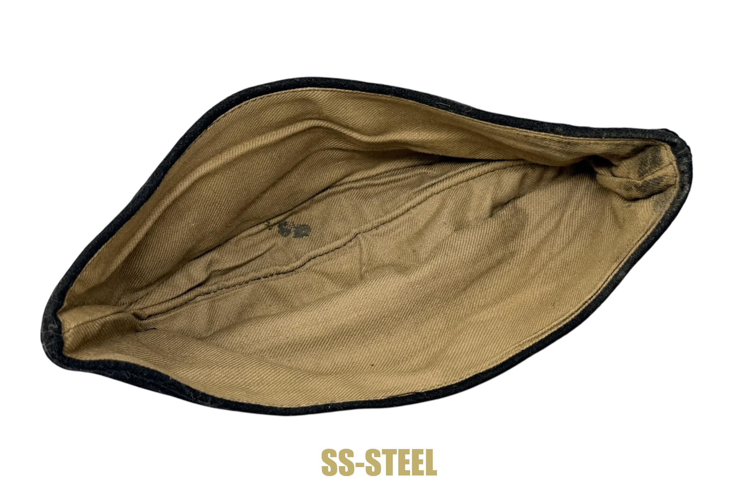 Stunning Waffen-SS Panzer Officer's Side Cap - Image 14