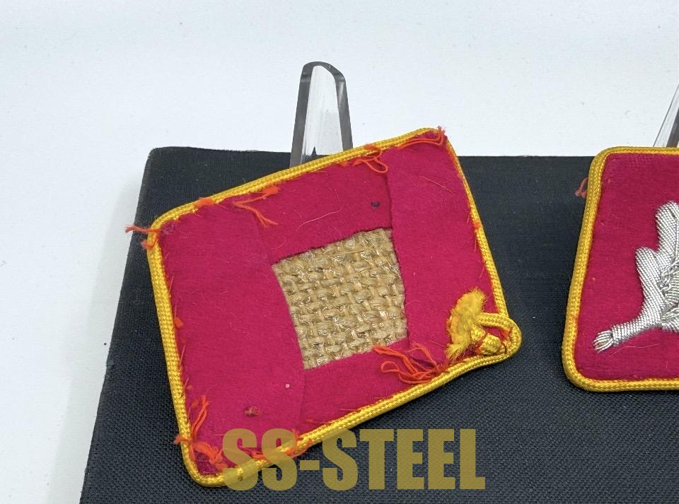Political Reichs Hauptdienstleiter Uniform Matched Set Collar Tabs-Rare - Image 9
