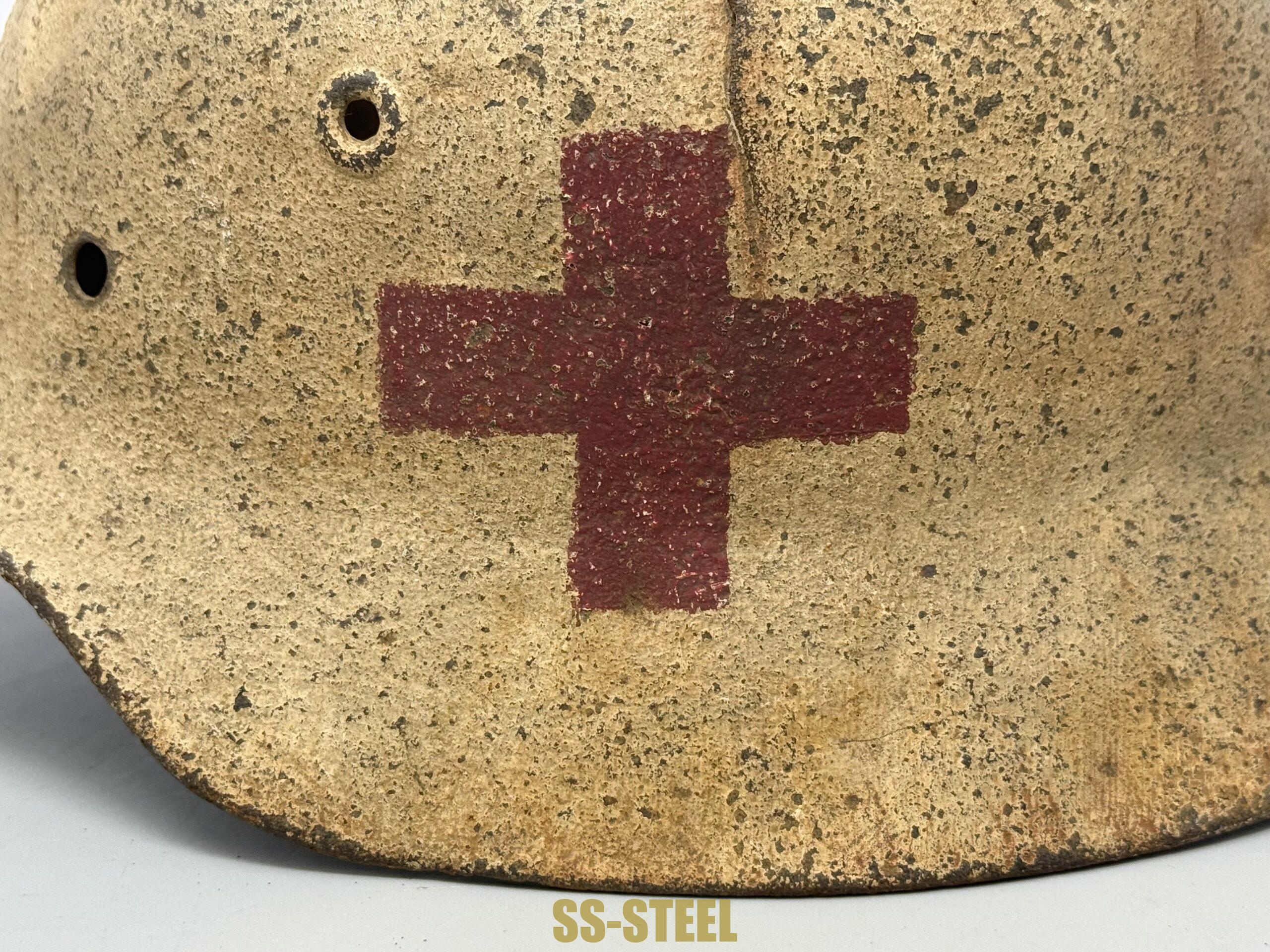 M40 Medic Helmet-BATTLE DAMAGE - Image 8