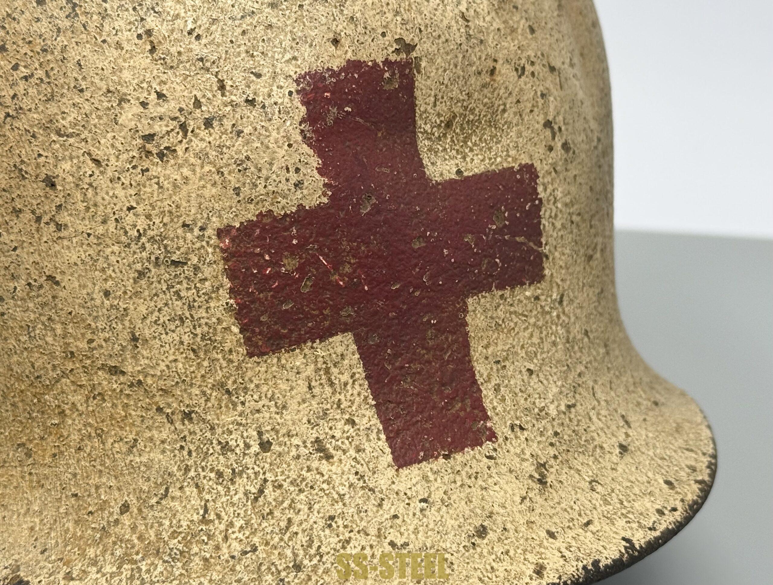 M40 Medic Helmet-BATTLE DAMAGE - Image 14