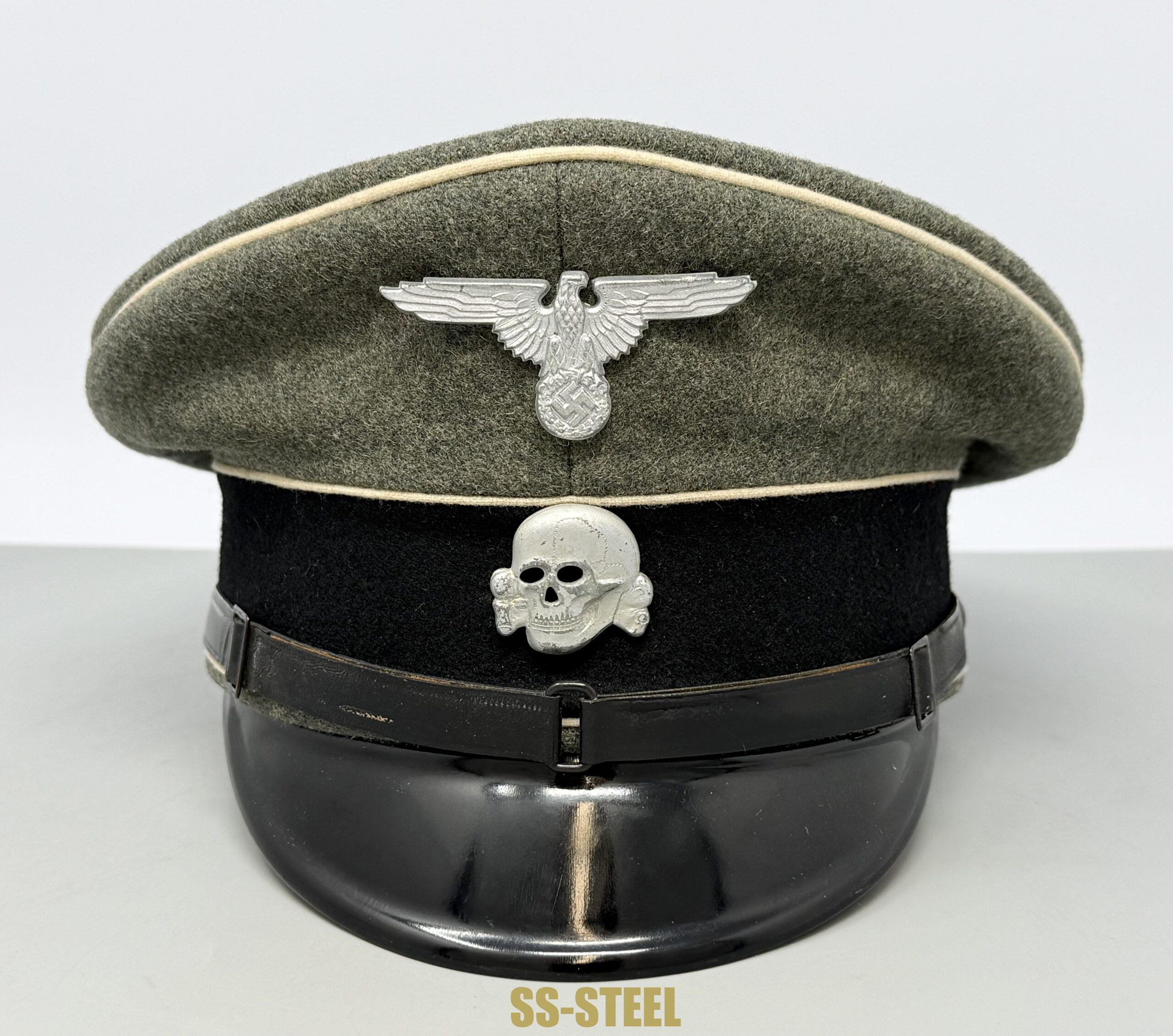 Waffen-SS EM/NCO Visor Cap