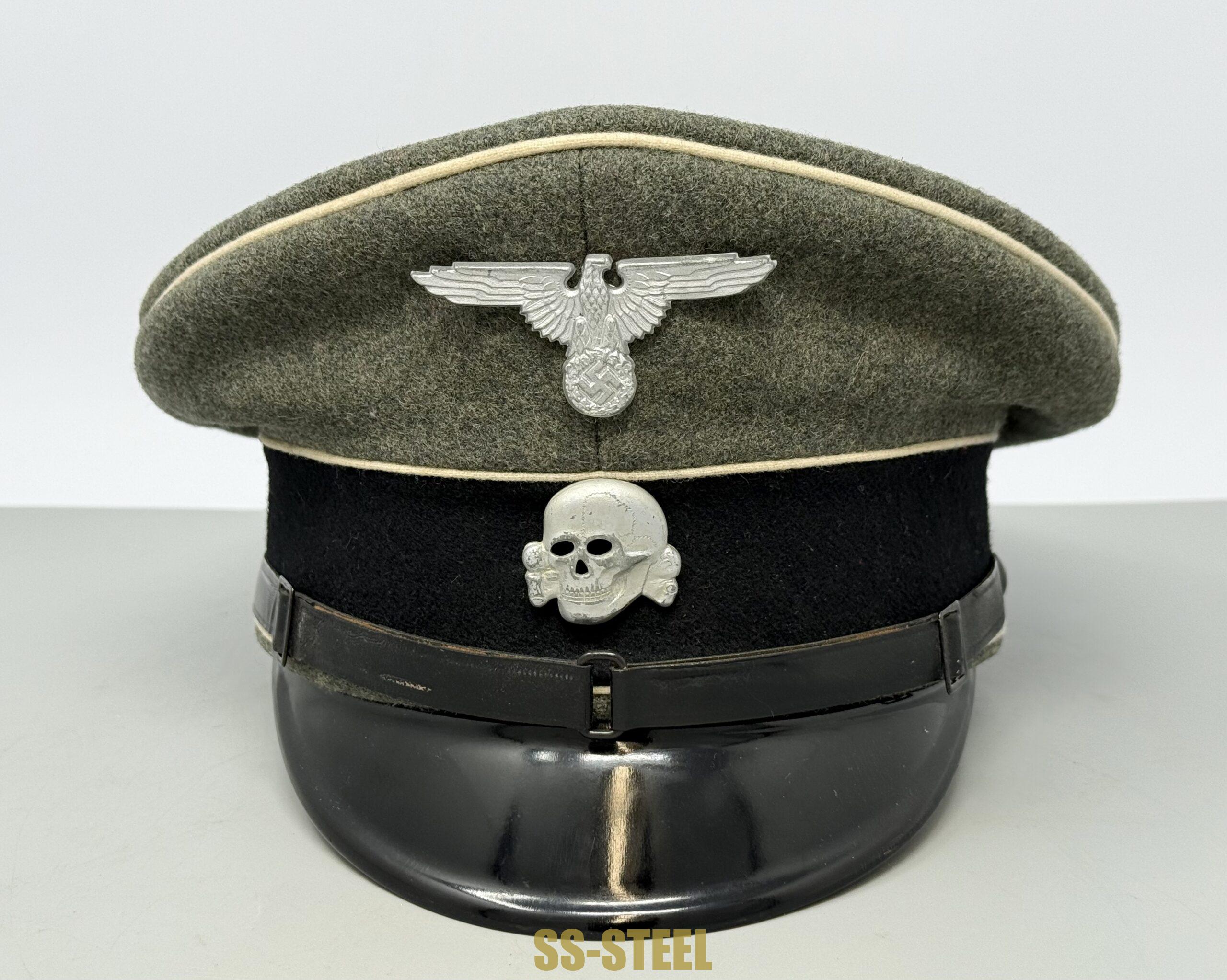 Waffen-SS EM/NCO Visor Cap - Image 2