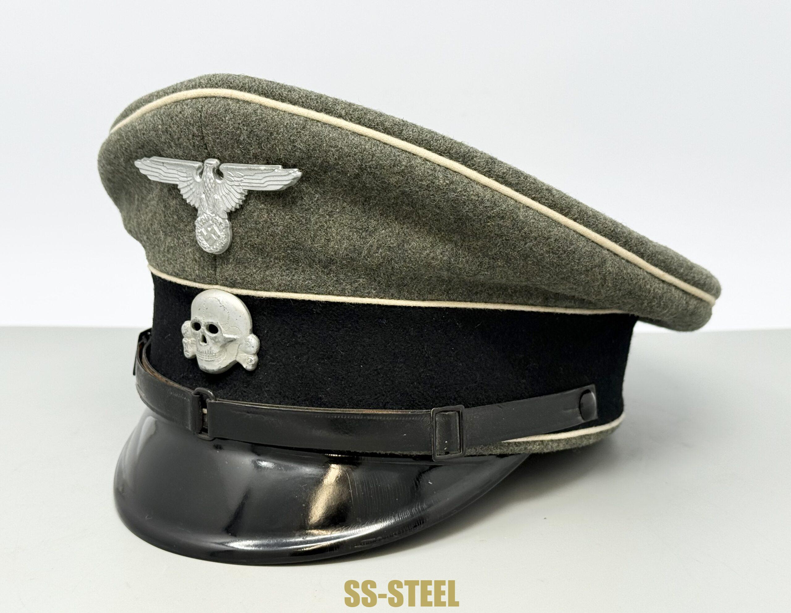 Waffen-SS EM/NCO Visor Cap - Image 4