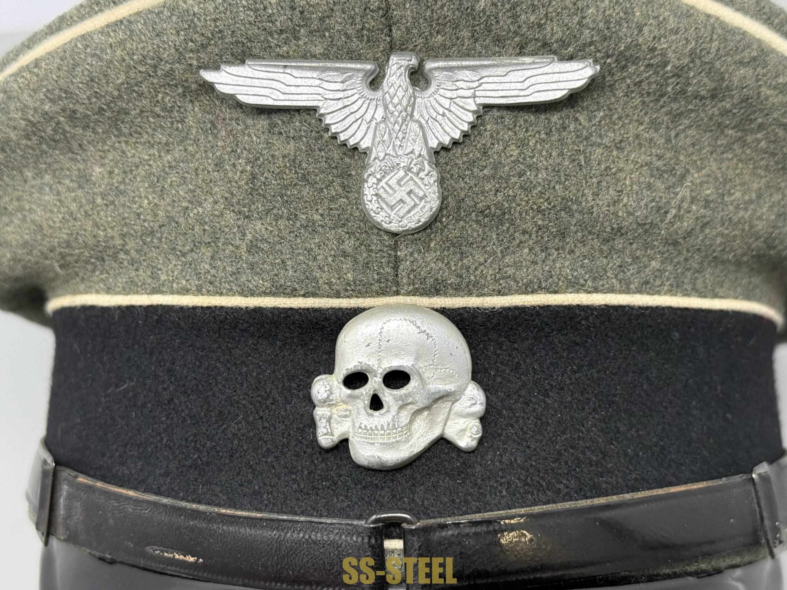 Waffen-SS EM/NCO Visor Cap - Image 14