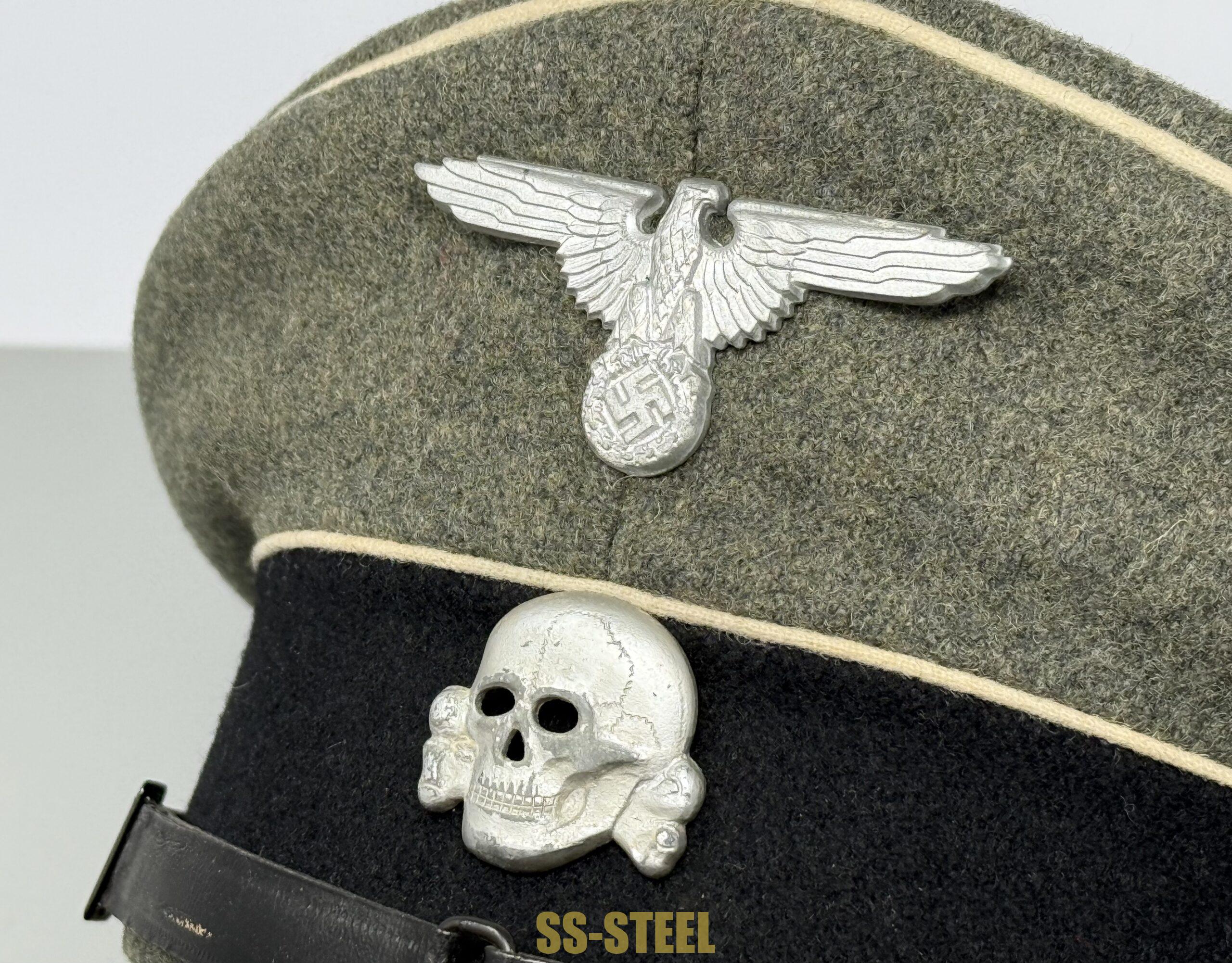 Waffen-SS EM/NCO Visor Cap - Image 19